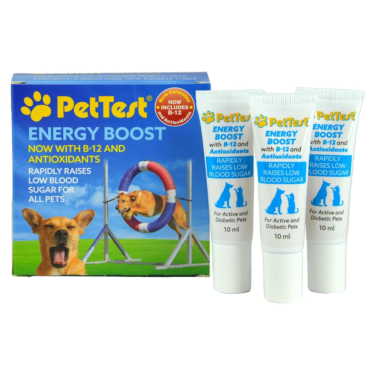 Gel de Glucosa para Mascotas Advocate PetTest 3x10ml