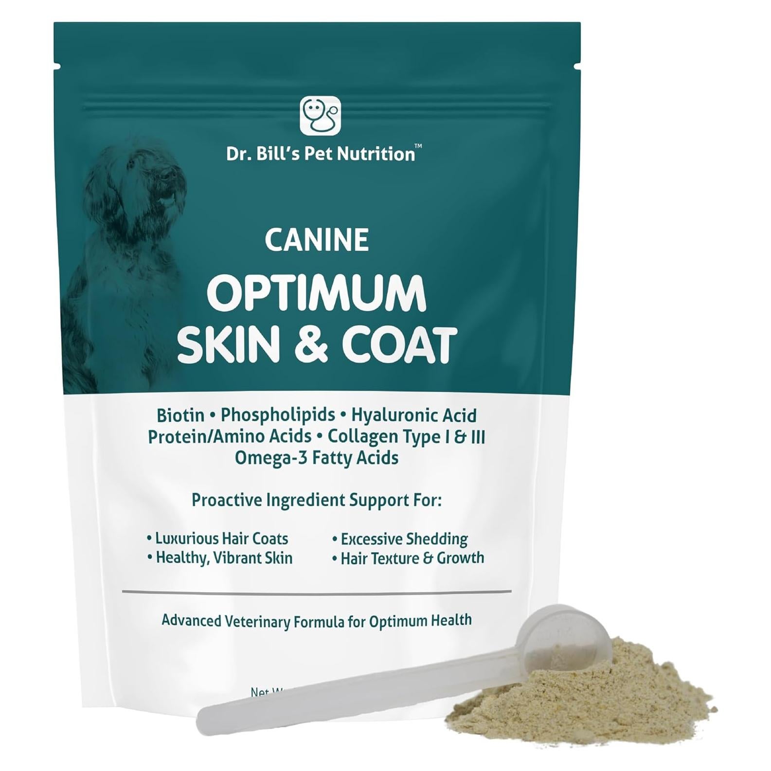 Suplemento para perros Dr. Bill's 680g - Piel y pelaje saludable