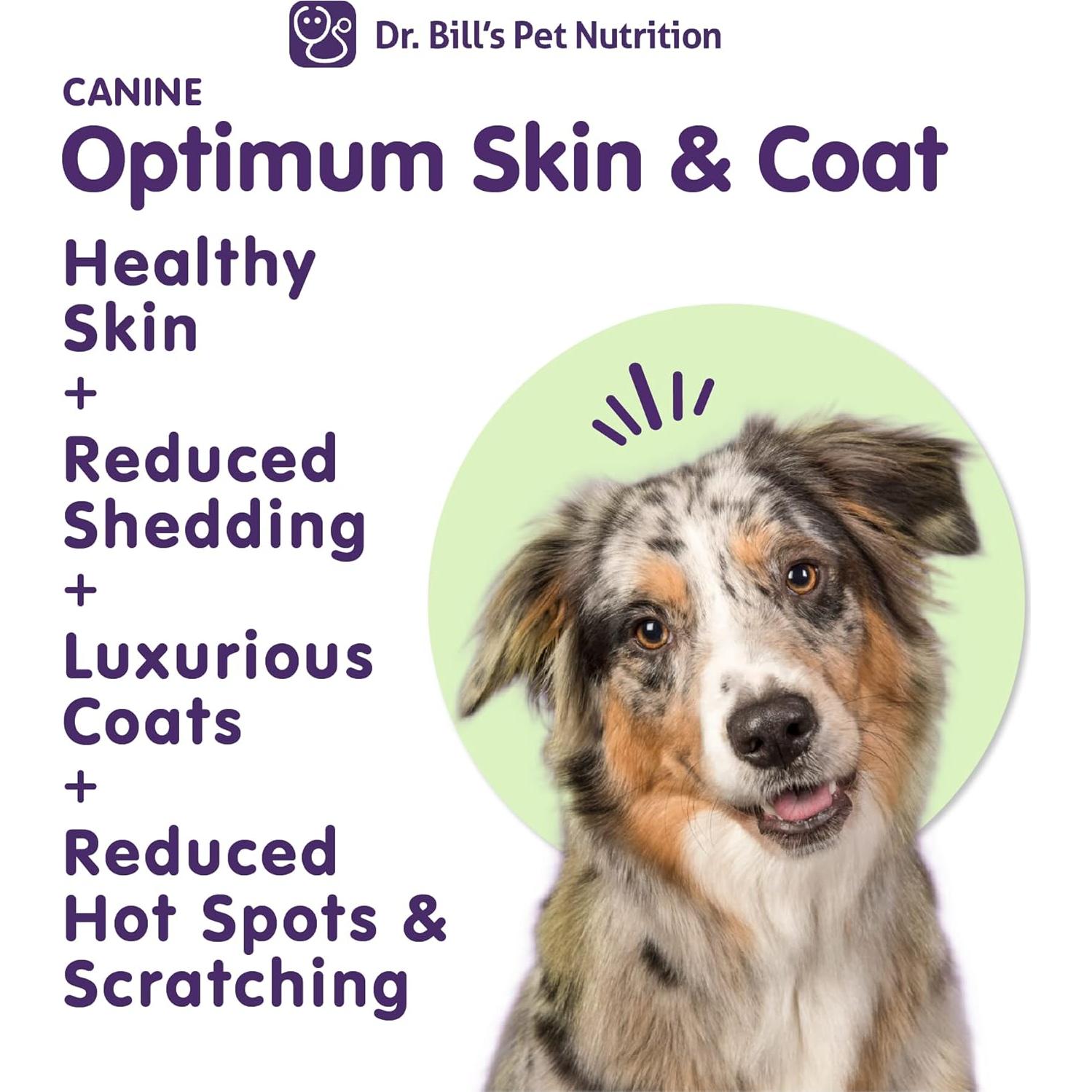 Suplemento para perros Dr. Bill's 680g - Piel y pelaje saludable