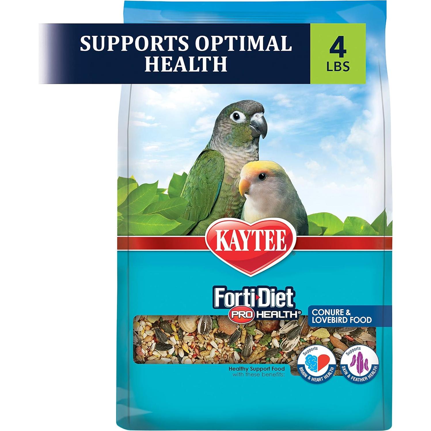 Comida para Conures y Lovebirds Kaytee Forti-Diet 1.81 kg