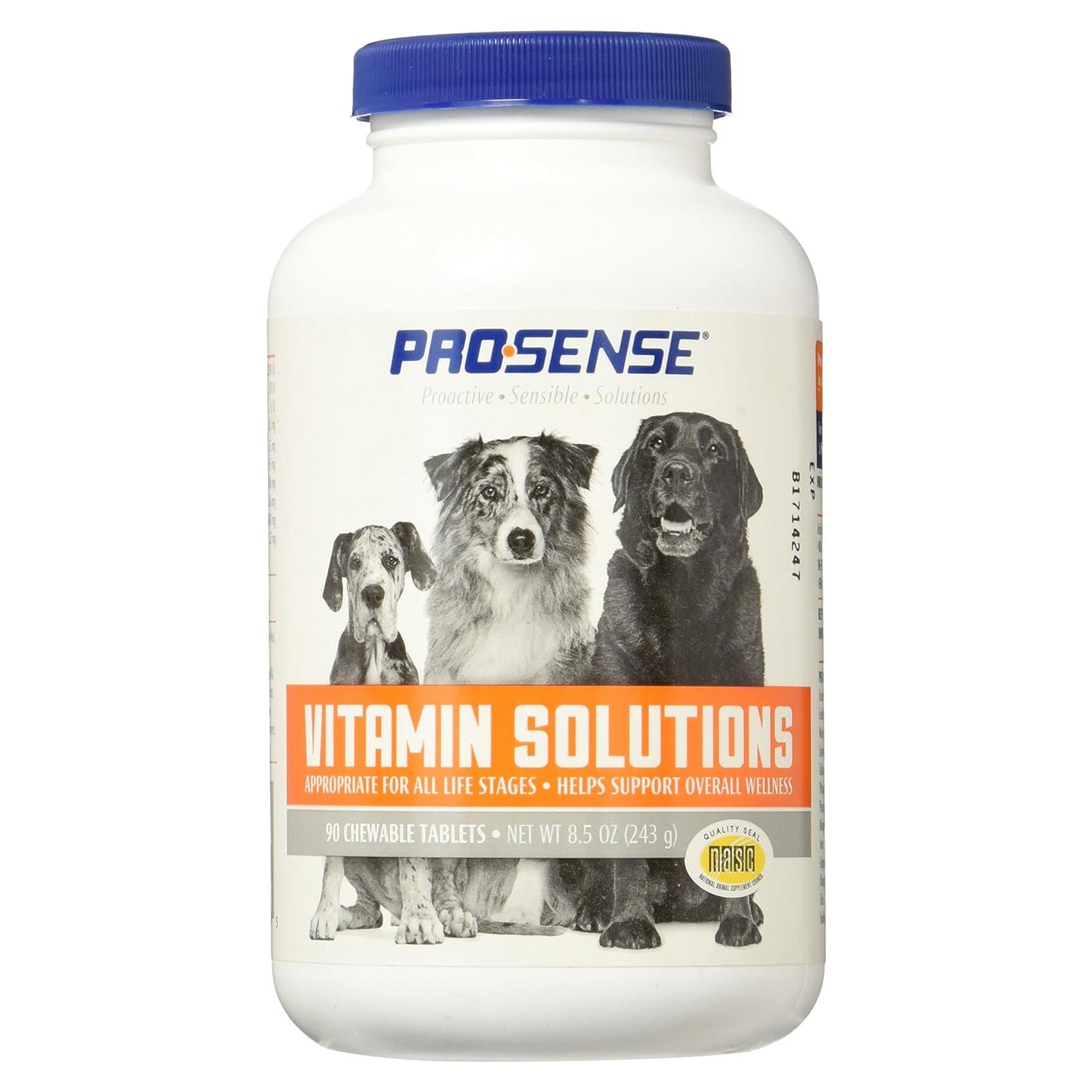 ProSense Multivitaminas para Perros 90 Tabletas Masticables