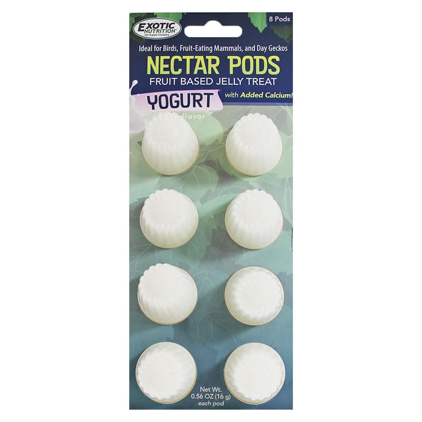 Nectar Pods Yogur Exotic Nutrition 8 Cápsulas para Mascotas