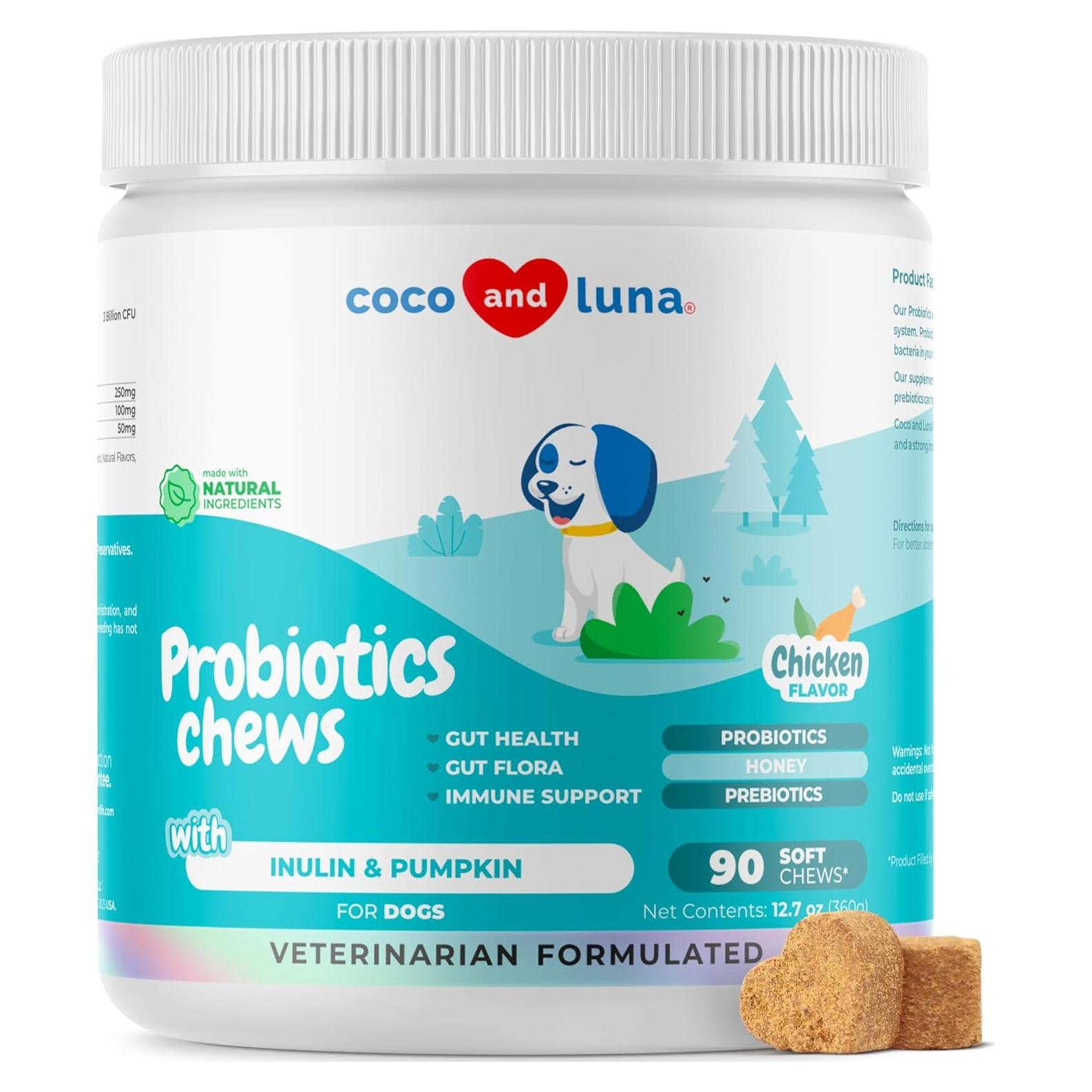 Probioticos para Perros VITA PET LIFE 90 Masticables 360g
