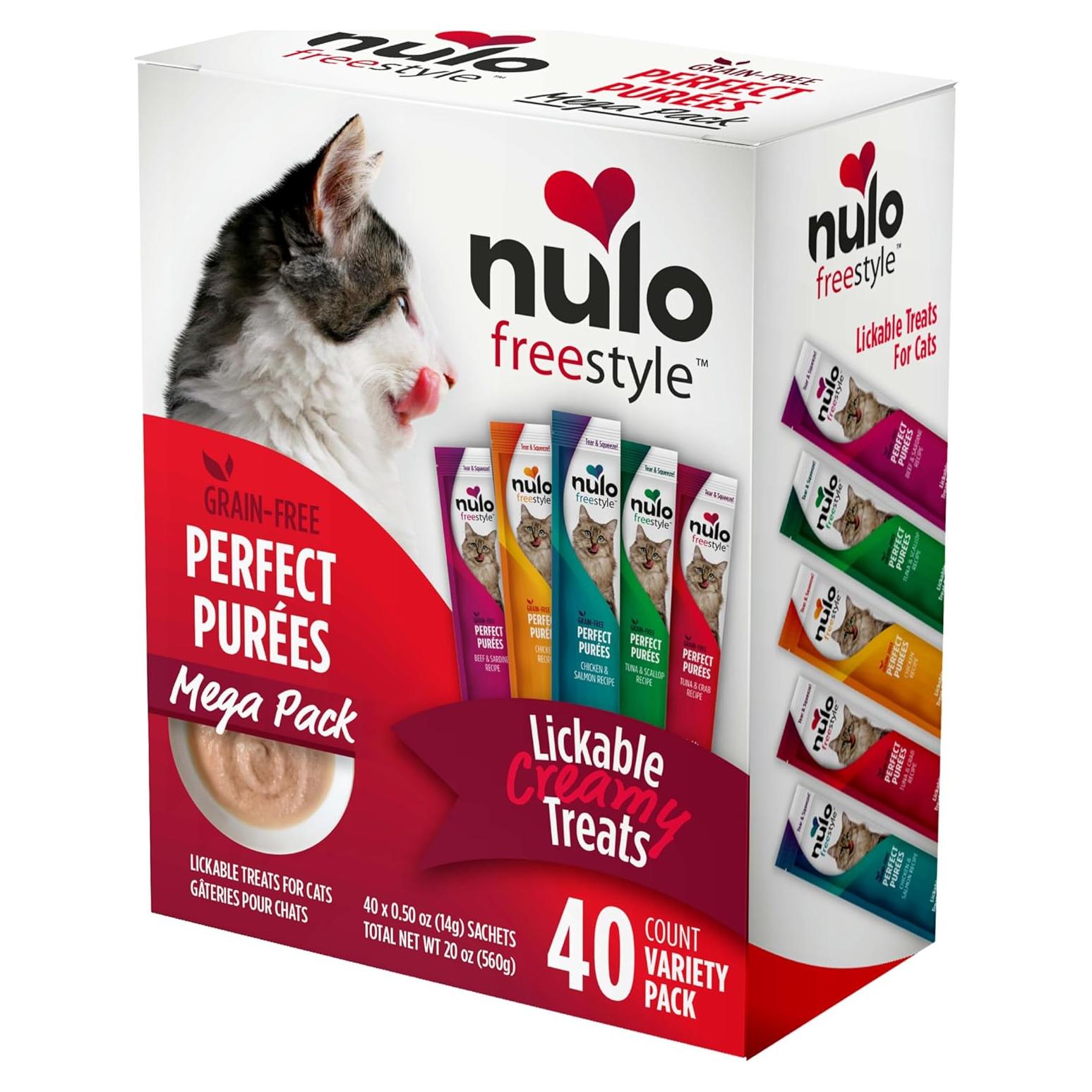 Golosinas húmedas para gatos Nulo Freestyle 40x14g