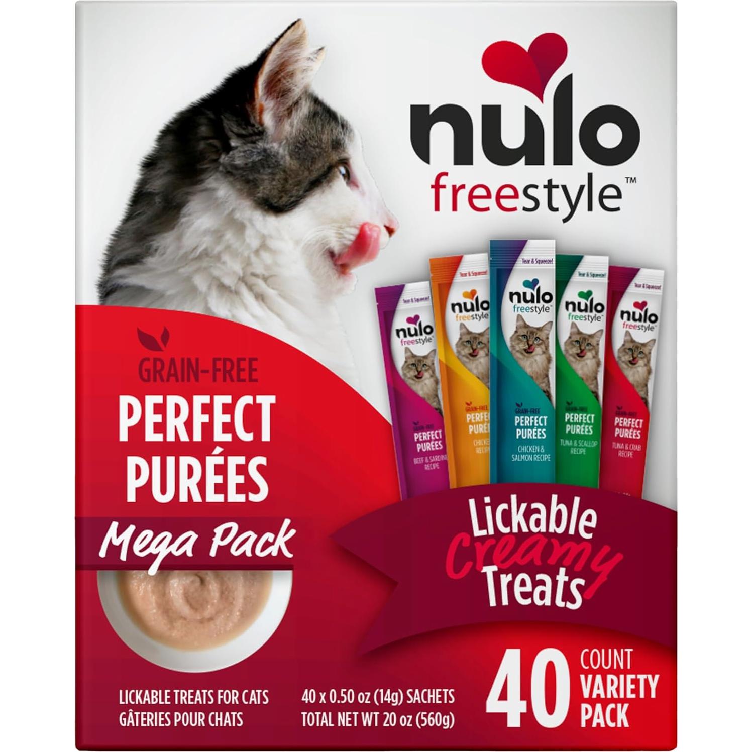 Golosinas húmedas para gatos Nulo Freestyle 40x14g