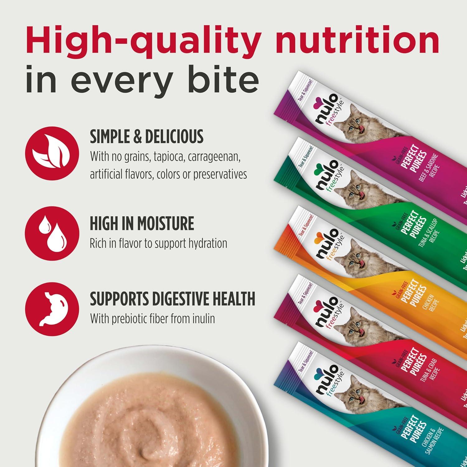 Golosinas húmedas para gatos Nulo Freestyle 40x14g