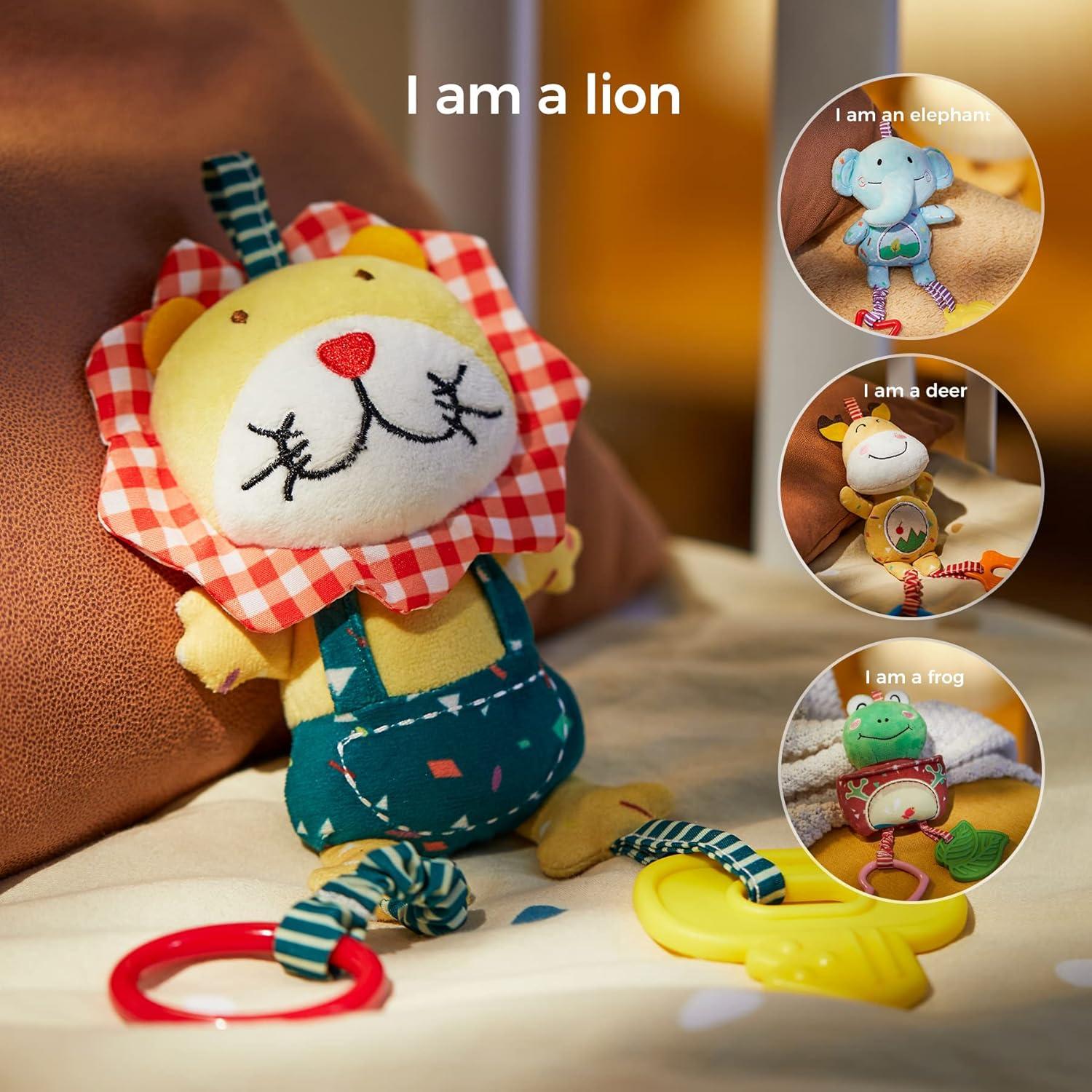 Juguetes para Bebés TUMAMA - Sonajeros de Peluche 4 Unidades