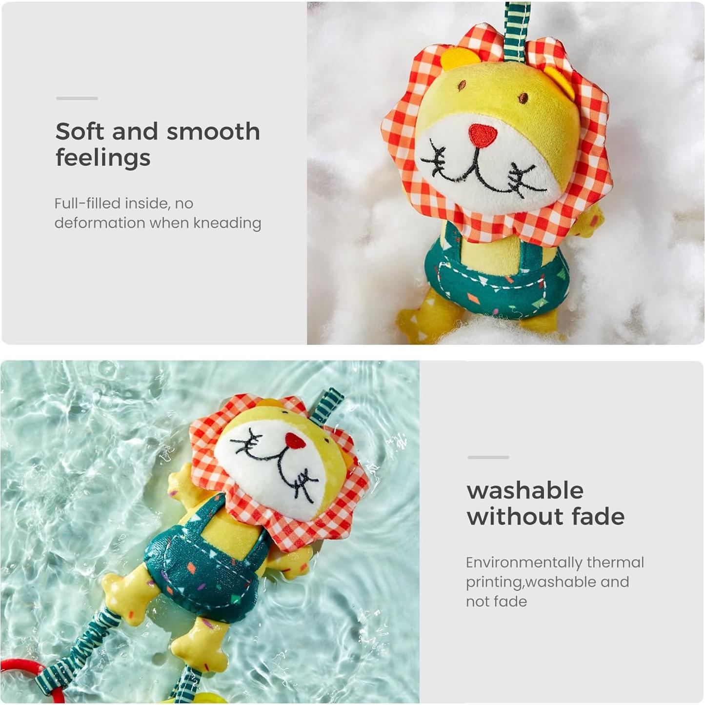 Juguetes para Bebés TUMAMA - Sonajeros de Peluche 4 Unidades