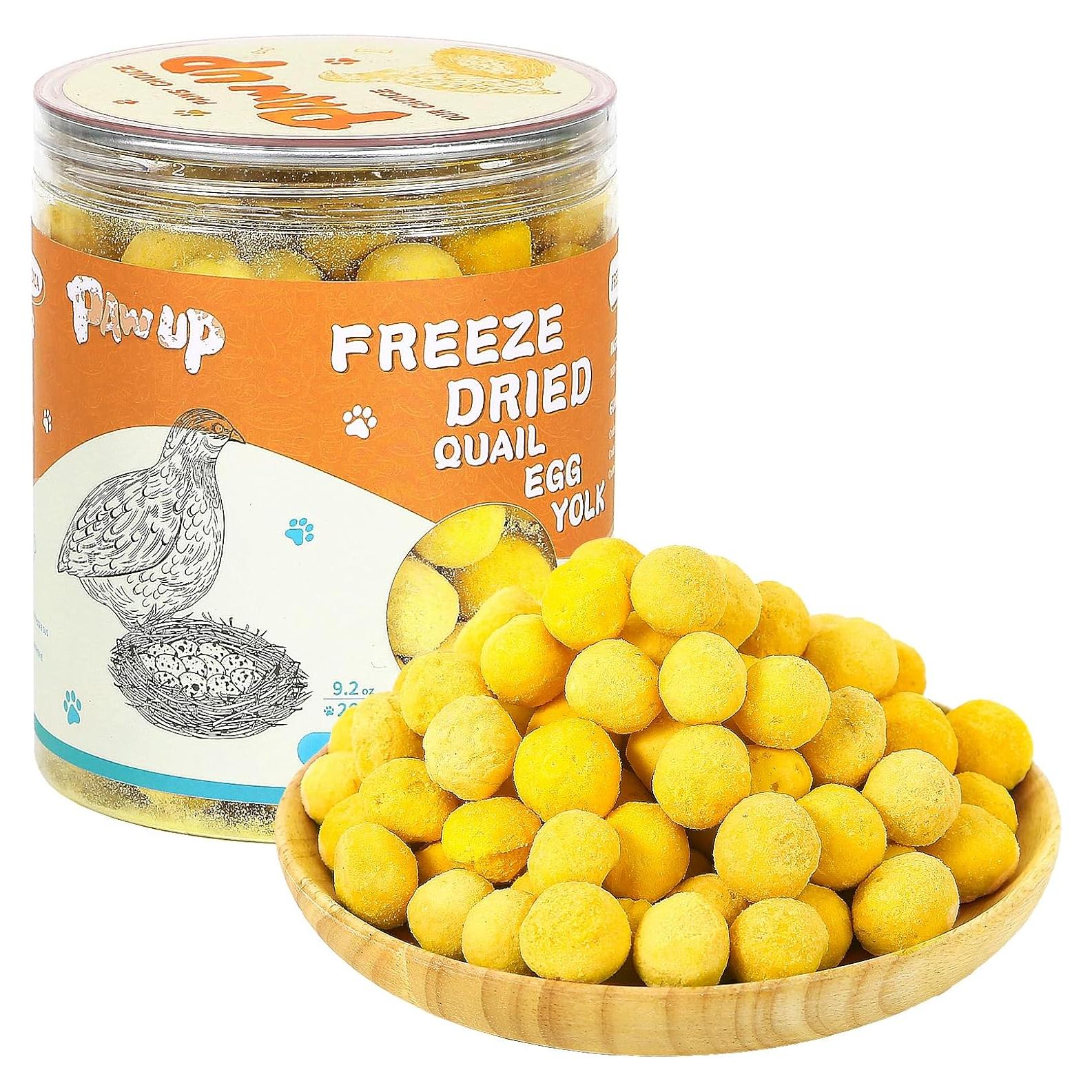 Galletas Deshidratadas para Mascotas PAWUP Yema de Huevo 260g