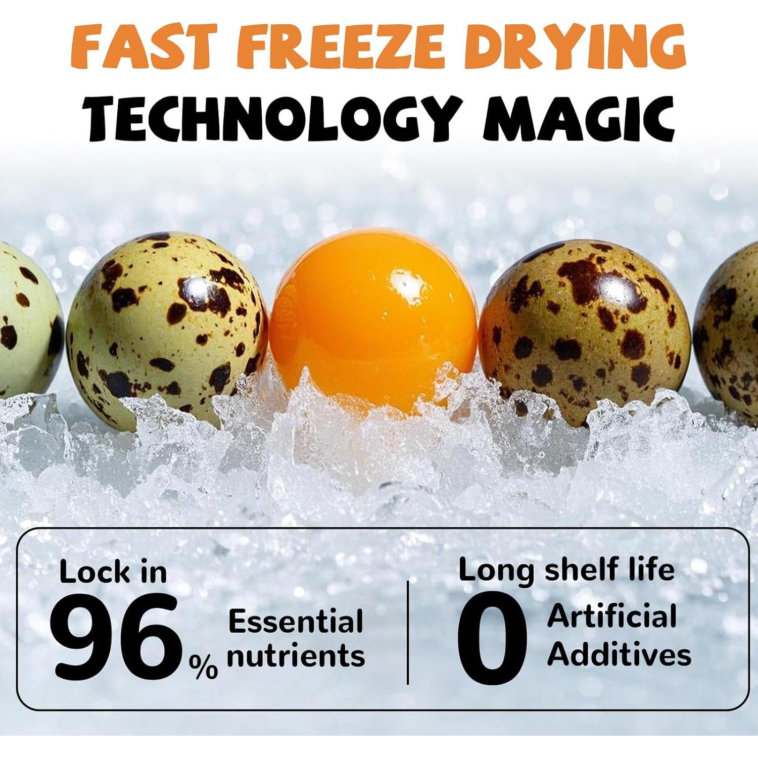 Galletas Deshidratadas para Mascotas PAWUP Yema de Huevo 260g