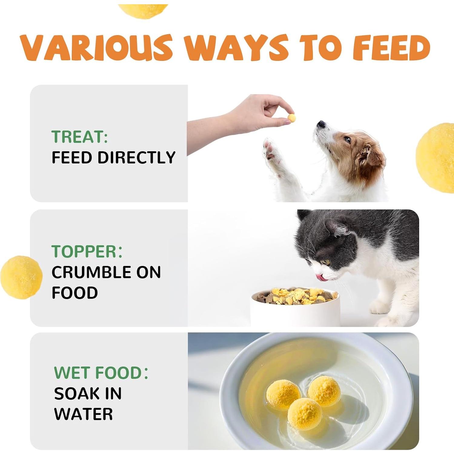 Galletas Deshidratadas para Mascotas PAWUP Yema de Huevo 260g