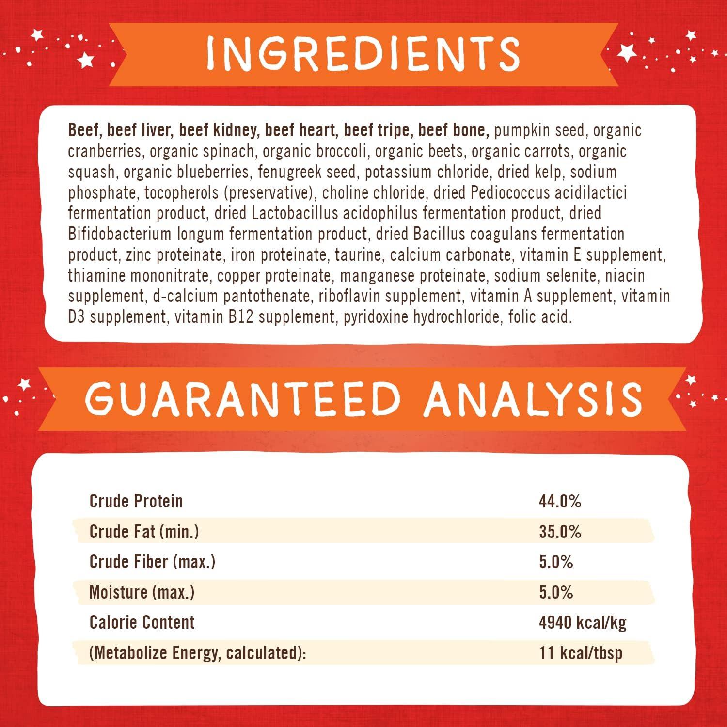 Polvo Mágico Cena Cruda Stella & Chewy's 198 g Carne Res