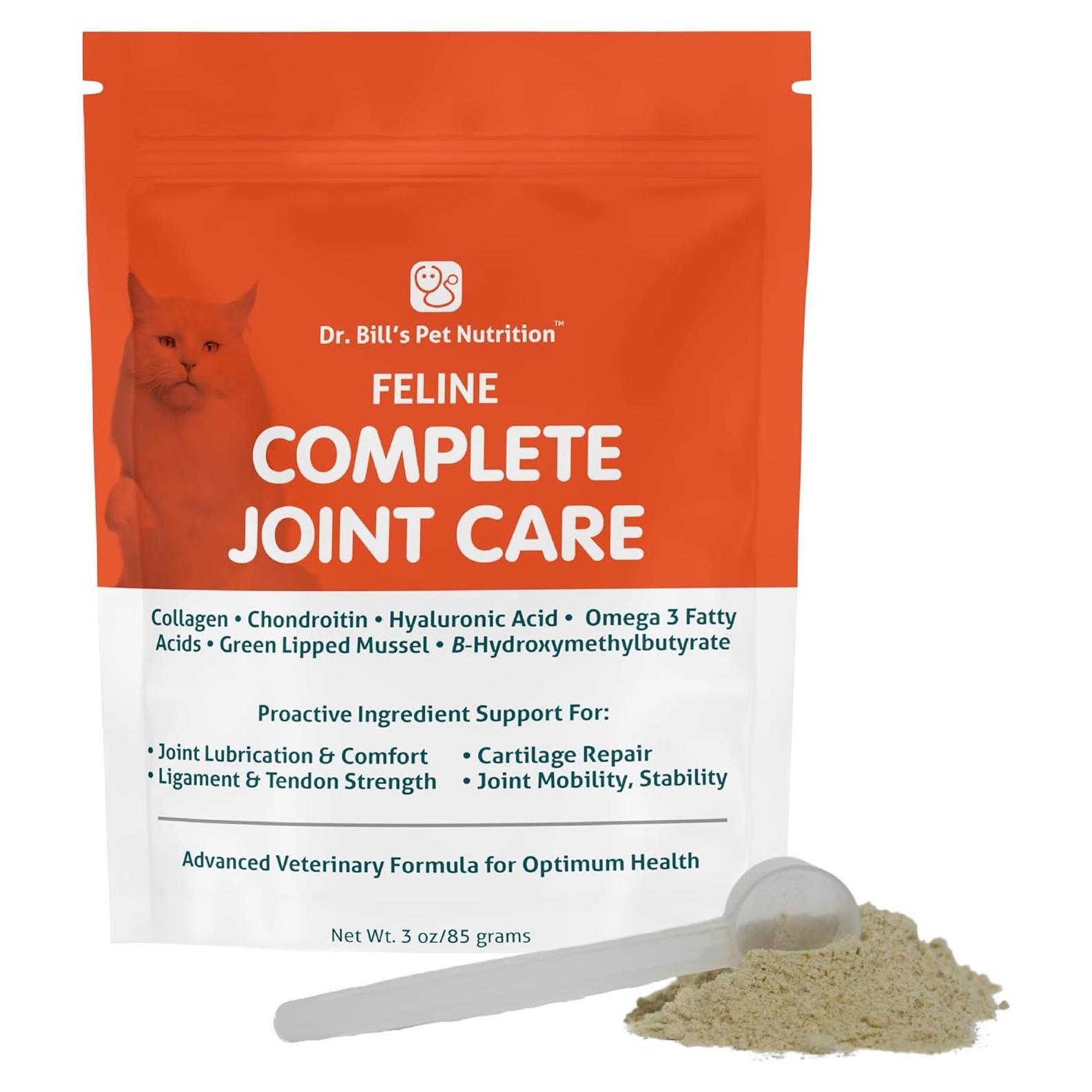 Suplemento Articulaciones Gatos Dr. Bill 85g - Cuidado Completo