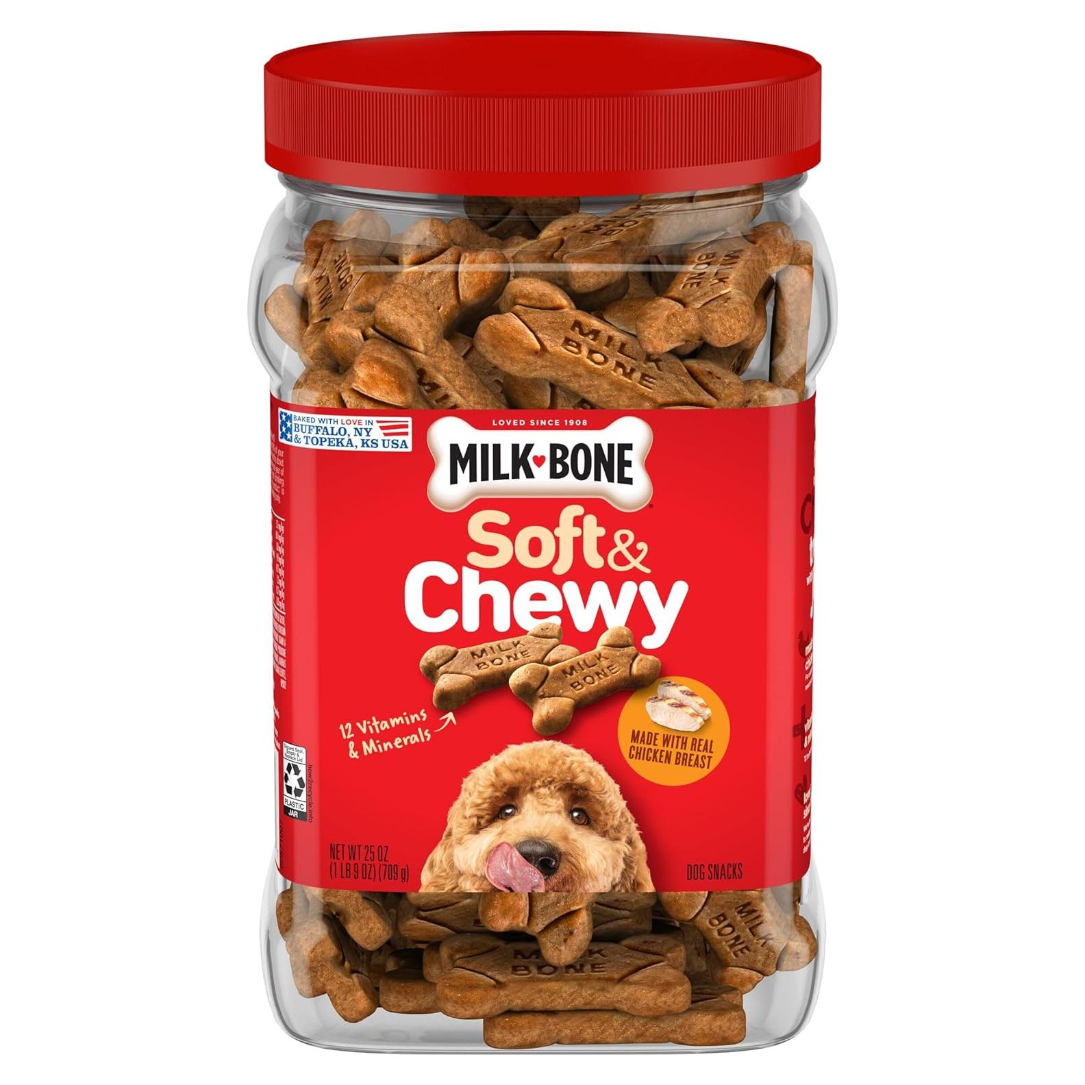 Galletas para perros Milk-Bone 0.68 kg suaves pollo