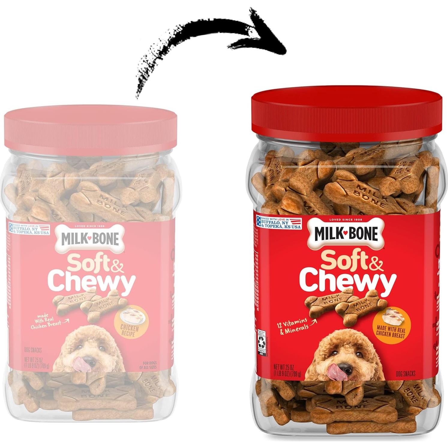 Galletas para perros Milk-Bone 0.68 kg suaves pollo