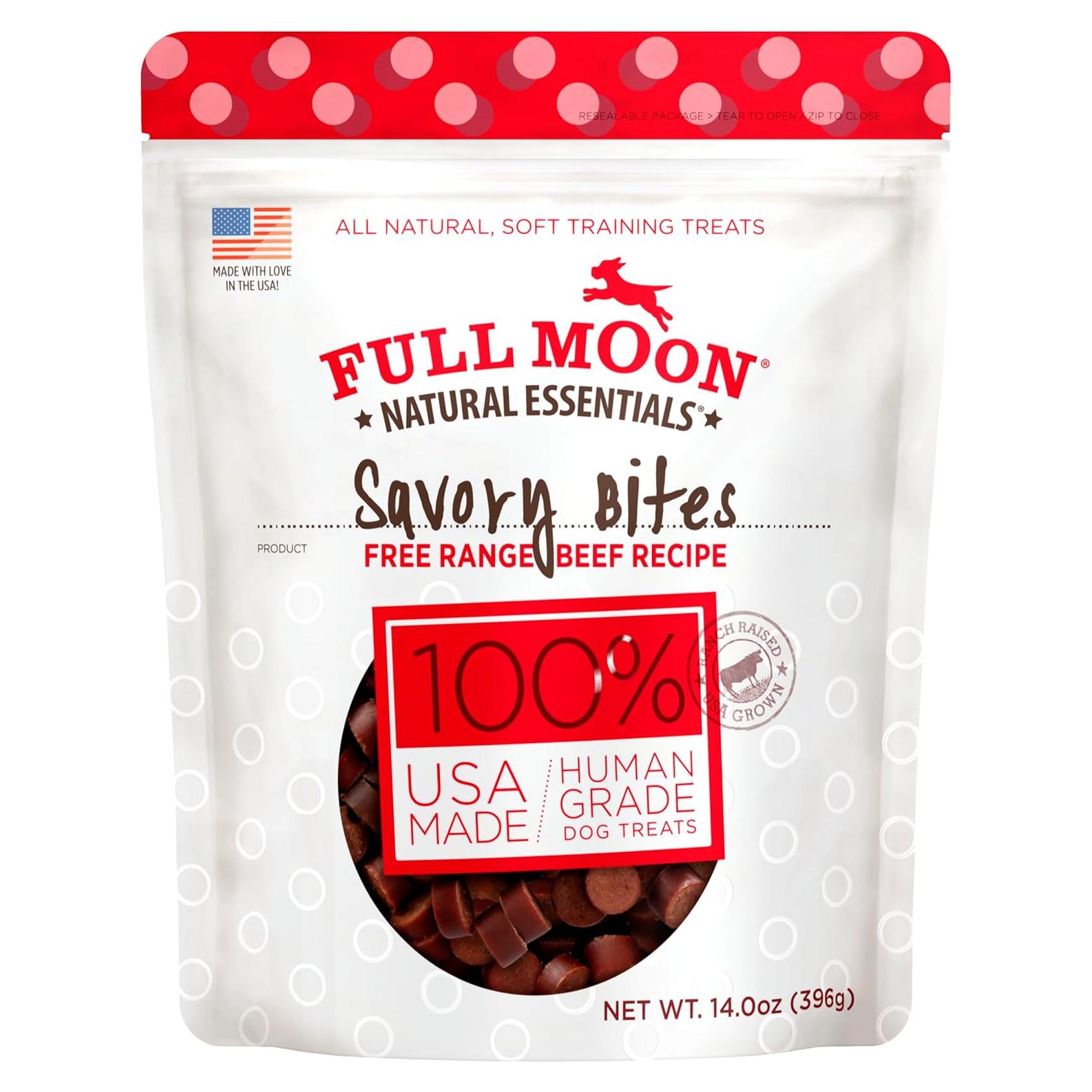 Golosinas Naturales para Perros Full Moon Res 396g