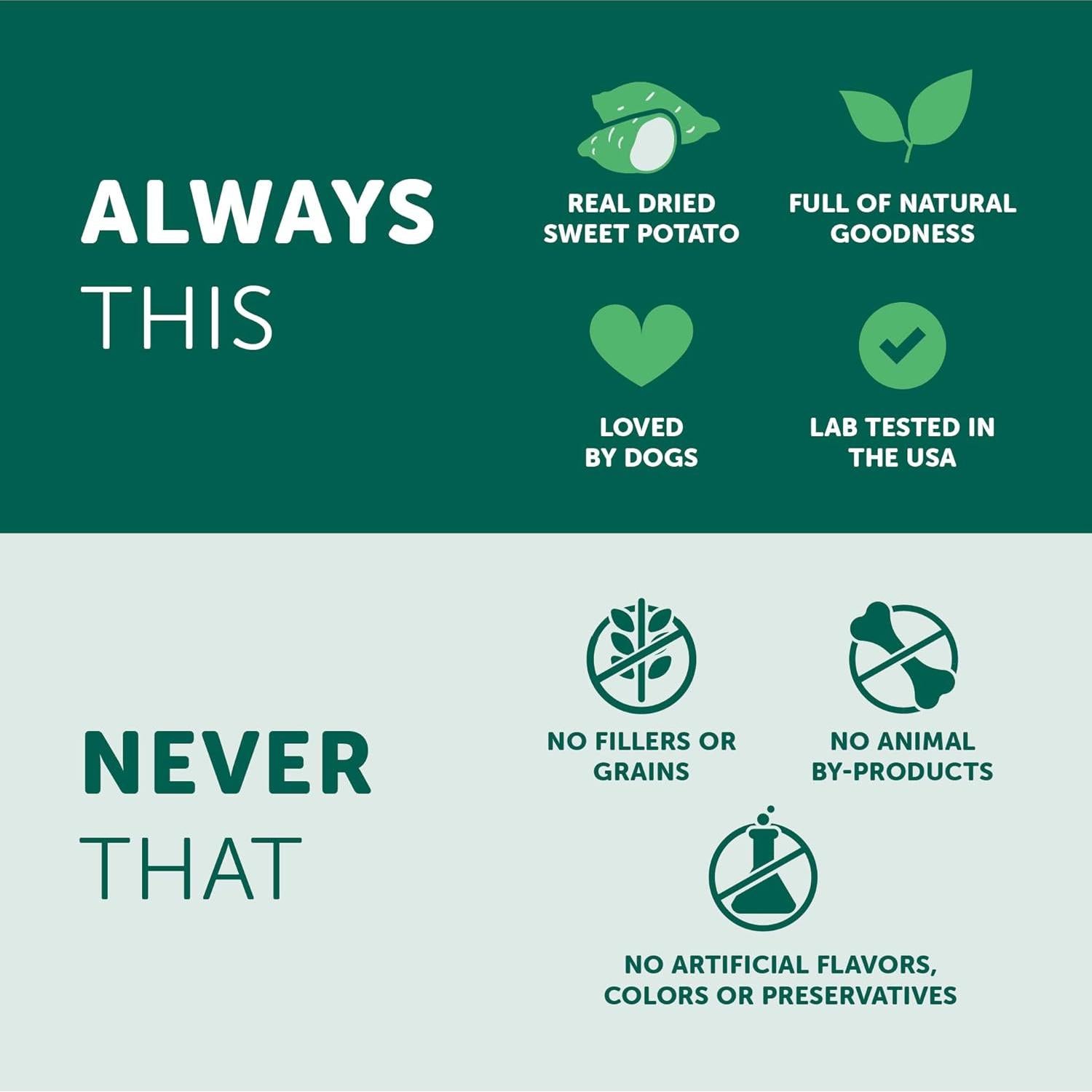 Rodajas de Batata para Perros Westminster 0,45 kg