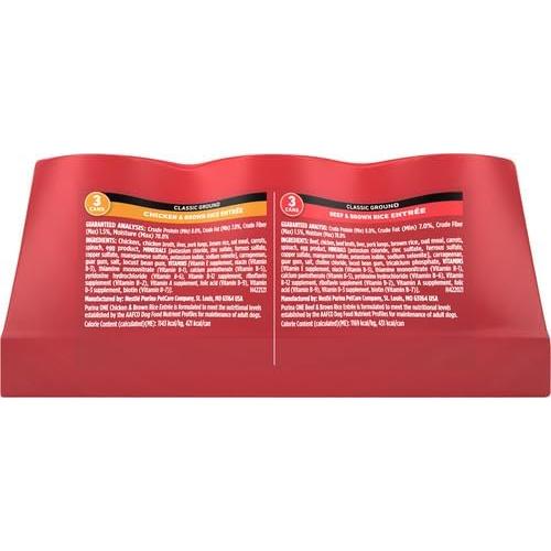 Purina ONE Comida Húmeda para Perros 6 Latas 370 g Pollo/Res