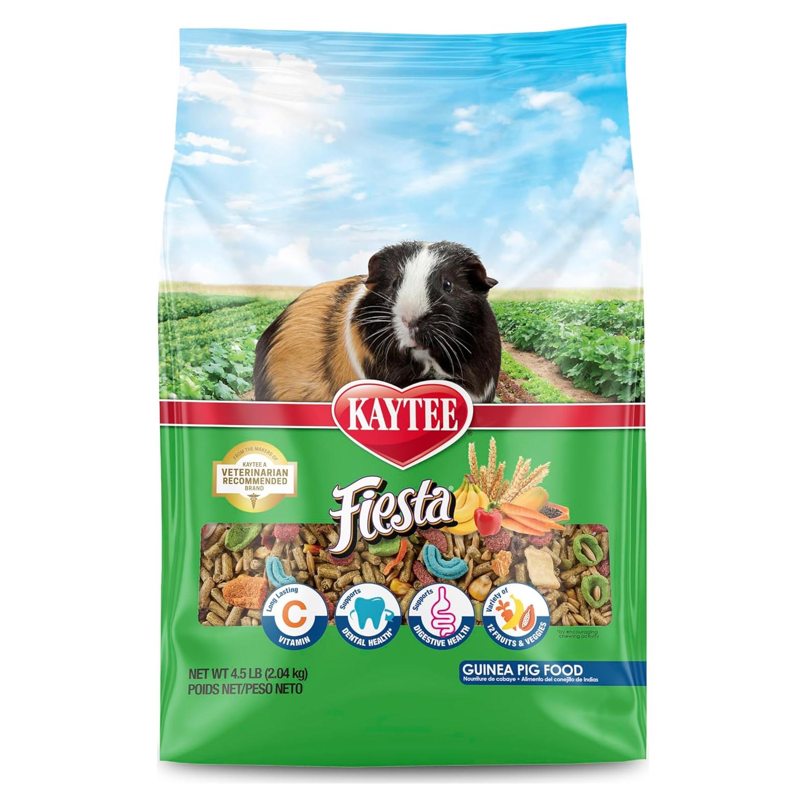 Alimento para Cobayas Kaytee Fiesta 2.04 kg Mezcla Nutritiva