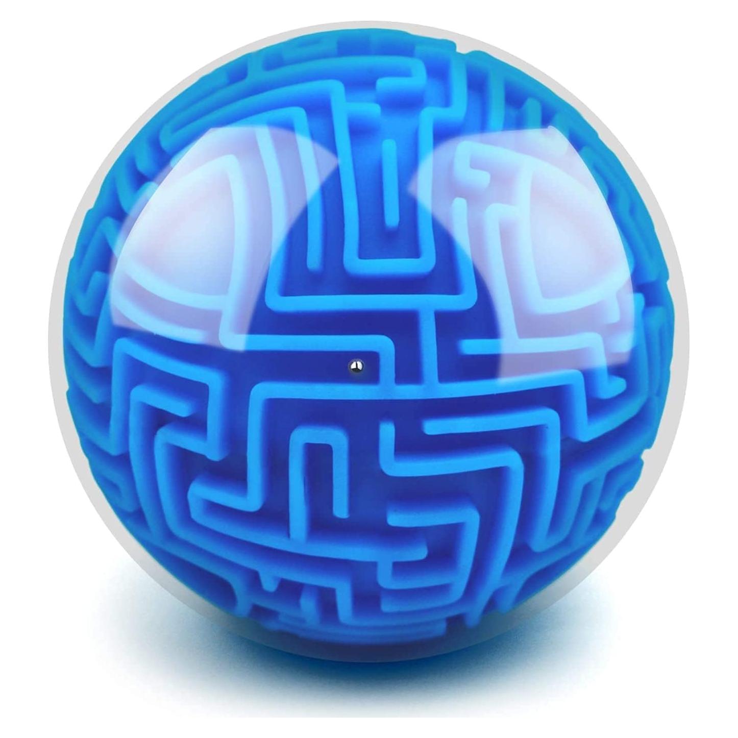 Rompecabezas 3D Laberinto YongnKids Azul - Juego Cerebral para Niños y Adultos