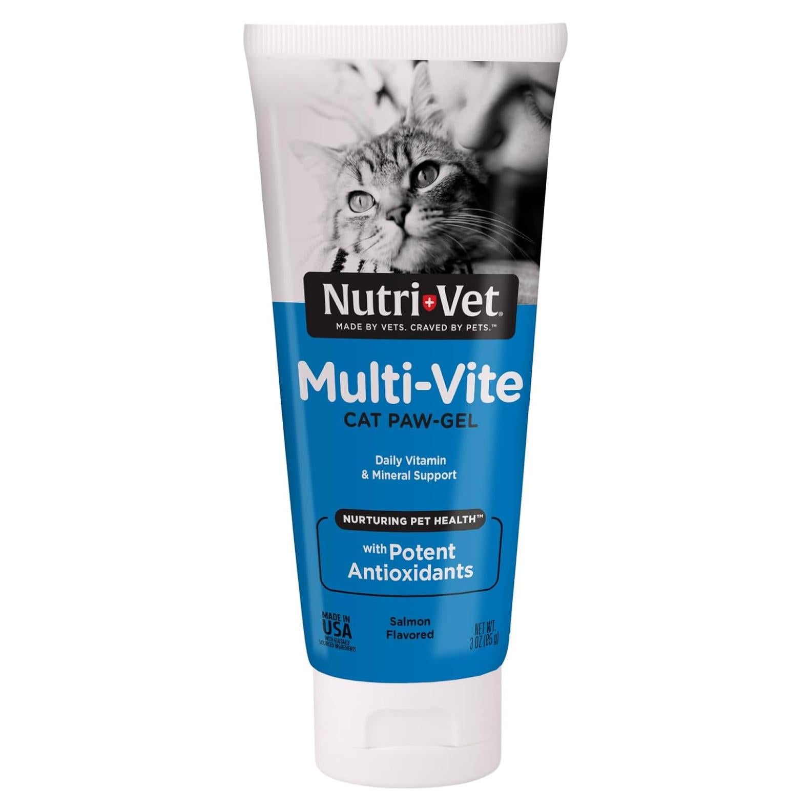 Nutri-Vet Gel Multivitamínico para Gatos 85 g - Soporte Inmunológico