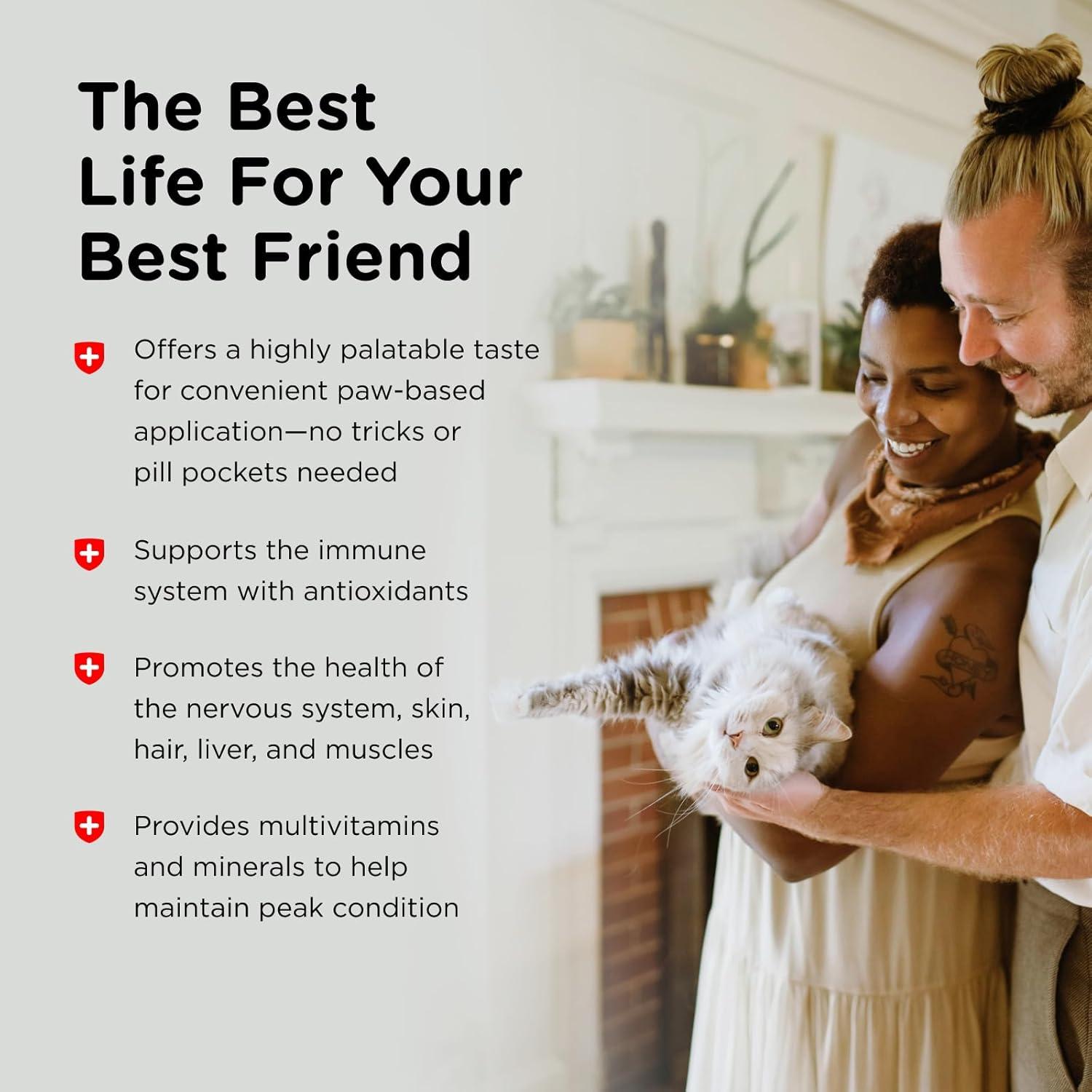 Nutri-Vet Gel Multivitamínico para Gatos 85 g - Soporte Inmunológico