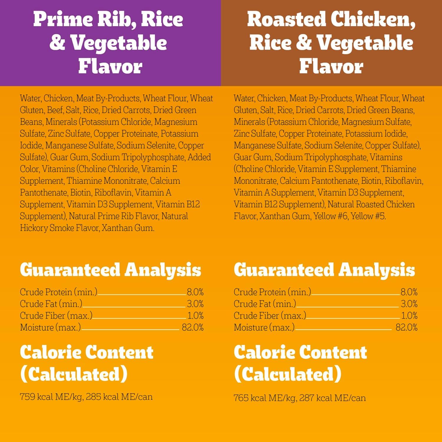 Pedigree Comida Húmeda en Lata para Perros Adultos 12x13.2oz