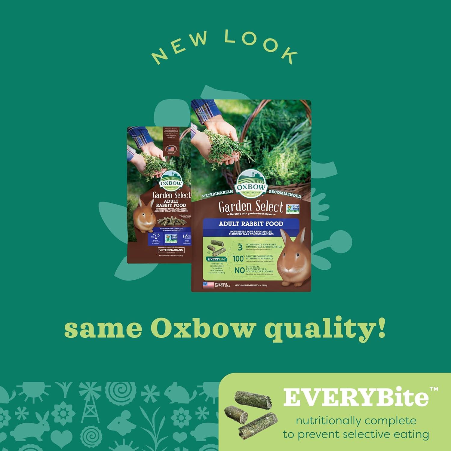 Alimento para Conejos Oxbow Garden Select 1,81 kg