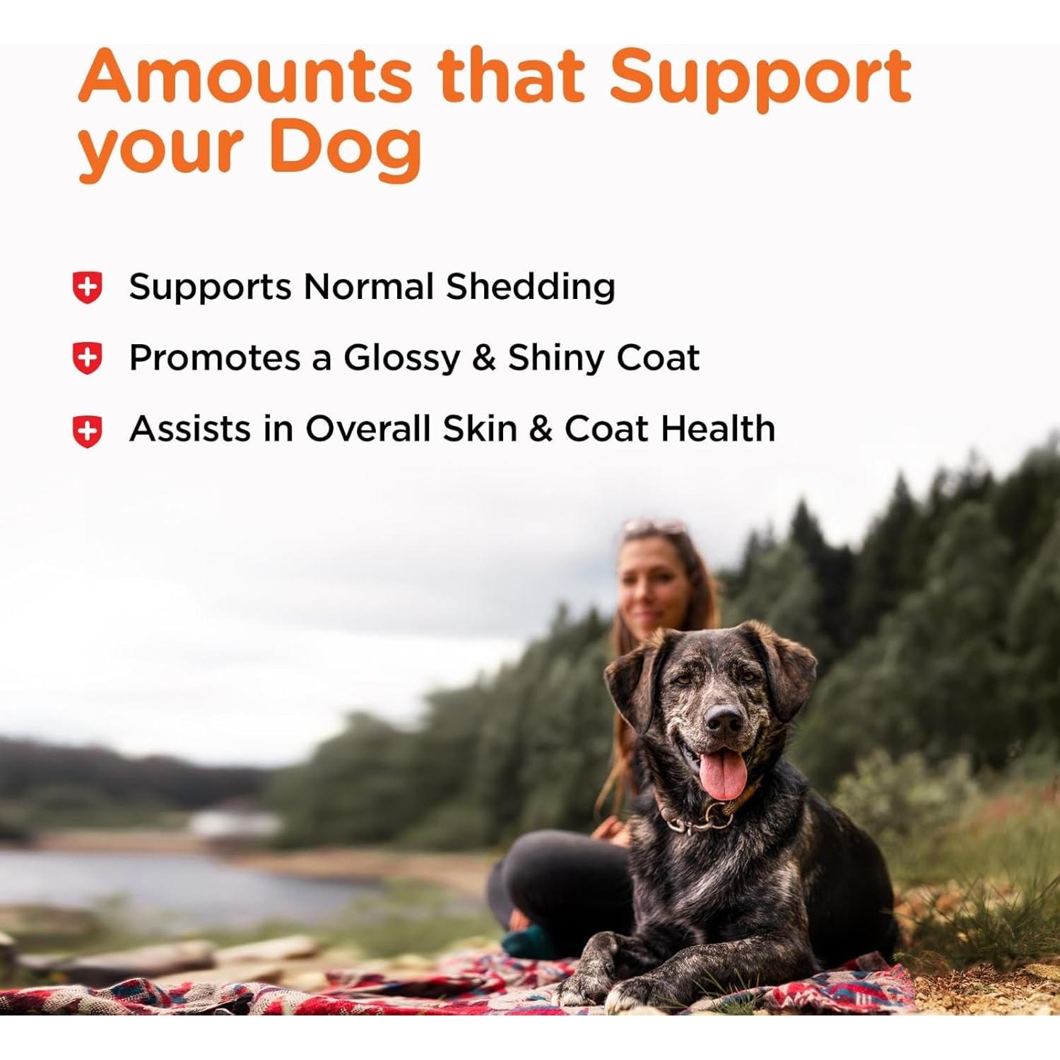 Suplemento Omega 3 Nutri-Vet para Perros 100 Cápsulas