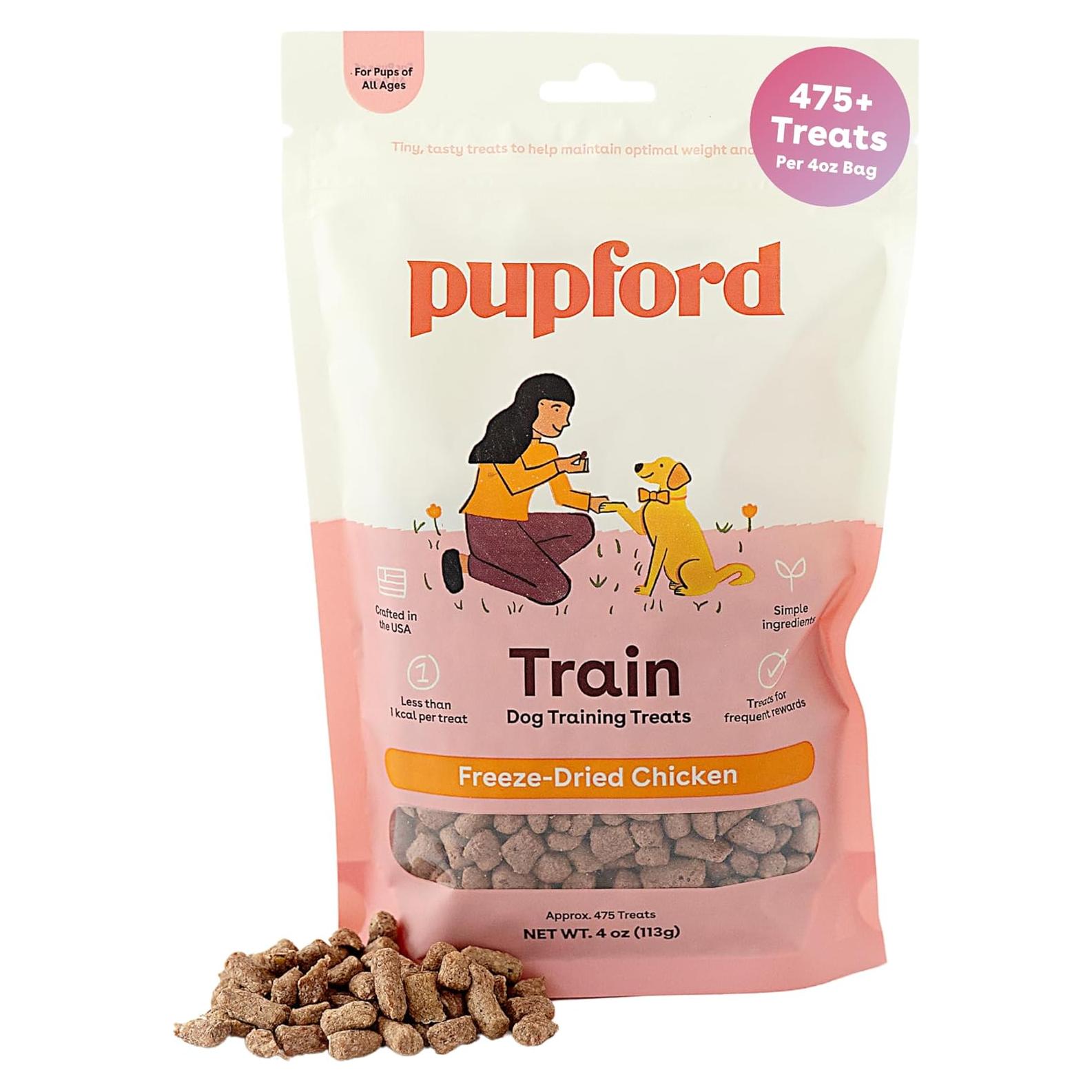 Golosinas Deshidratadas para Perros Pupford Pollo 113g