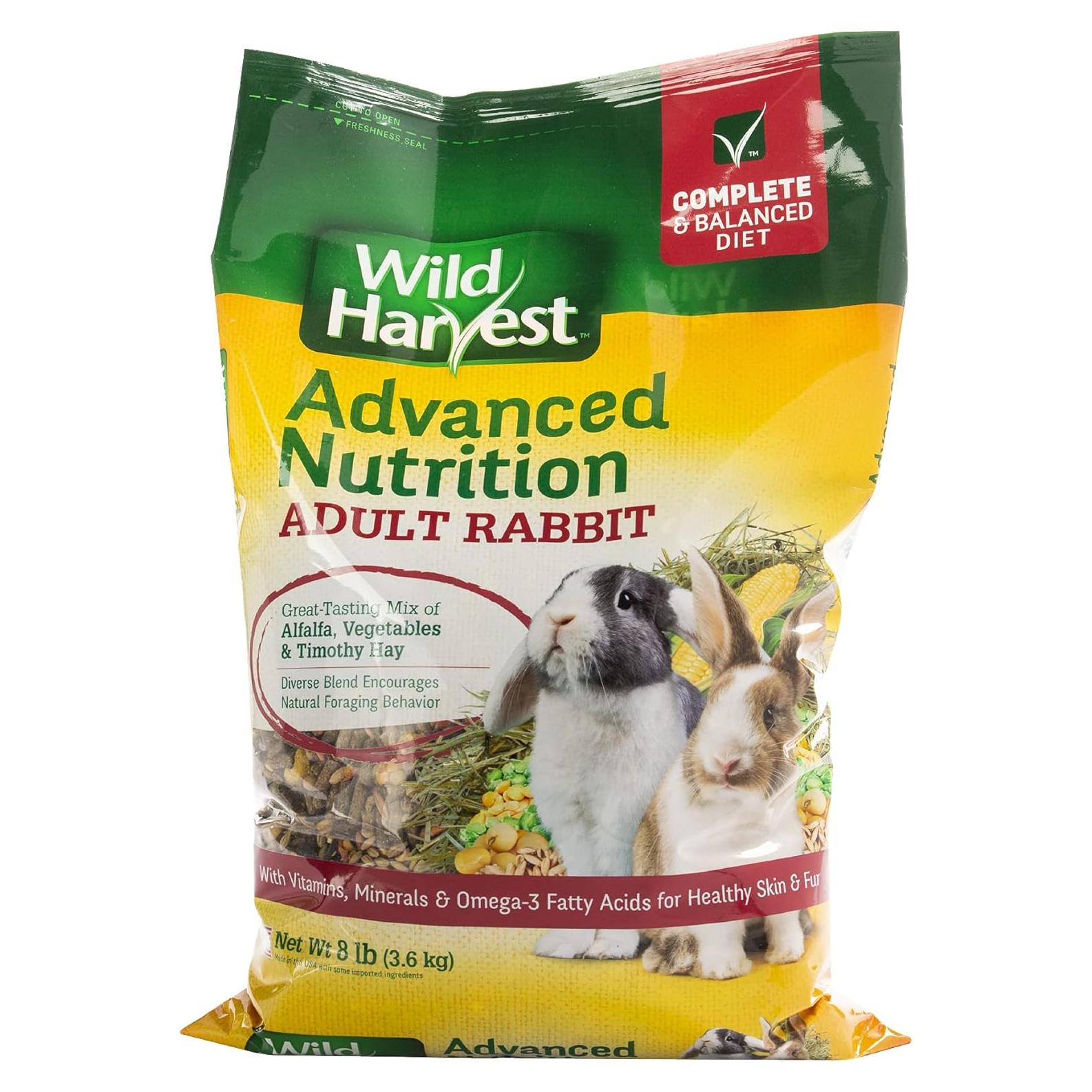 Dieta Avanzada Wild Harvest para Conejos Adultos 3,63 kg