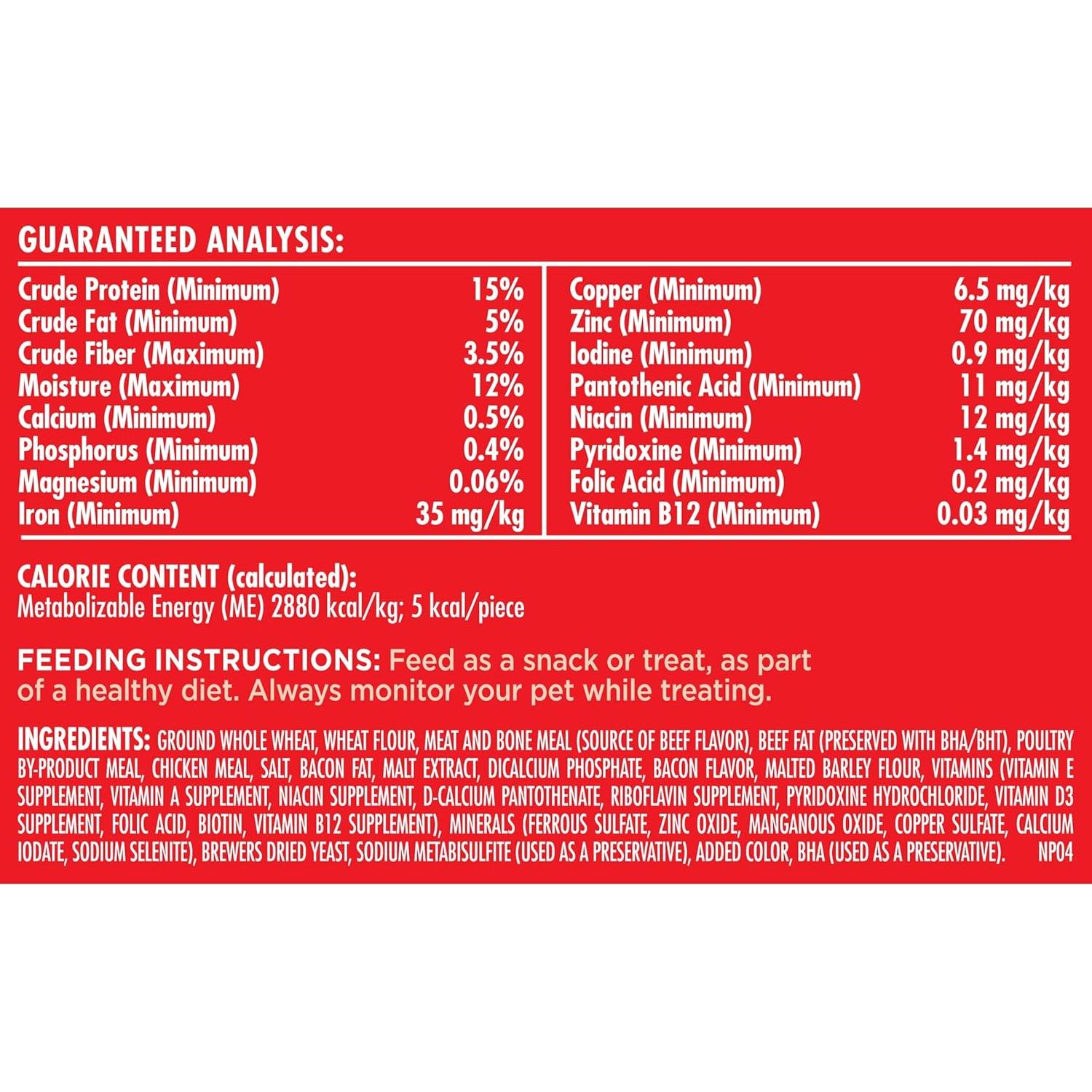 Galletas para Perros Milk-Bone Mini's 1,02 kg Sabor Carne, Pollo, Tocino