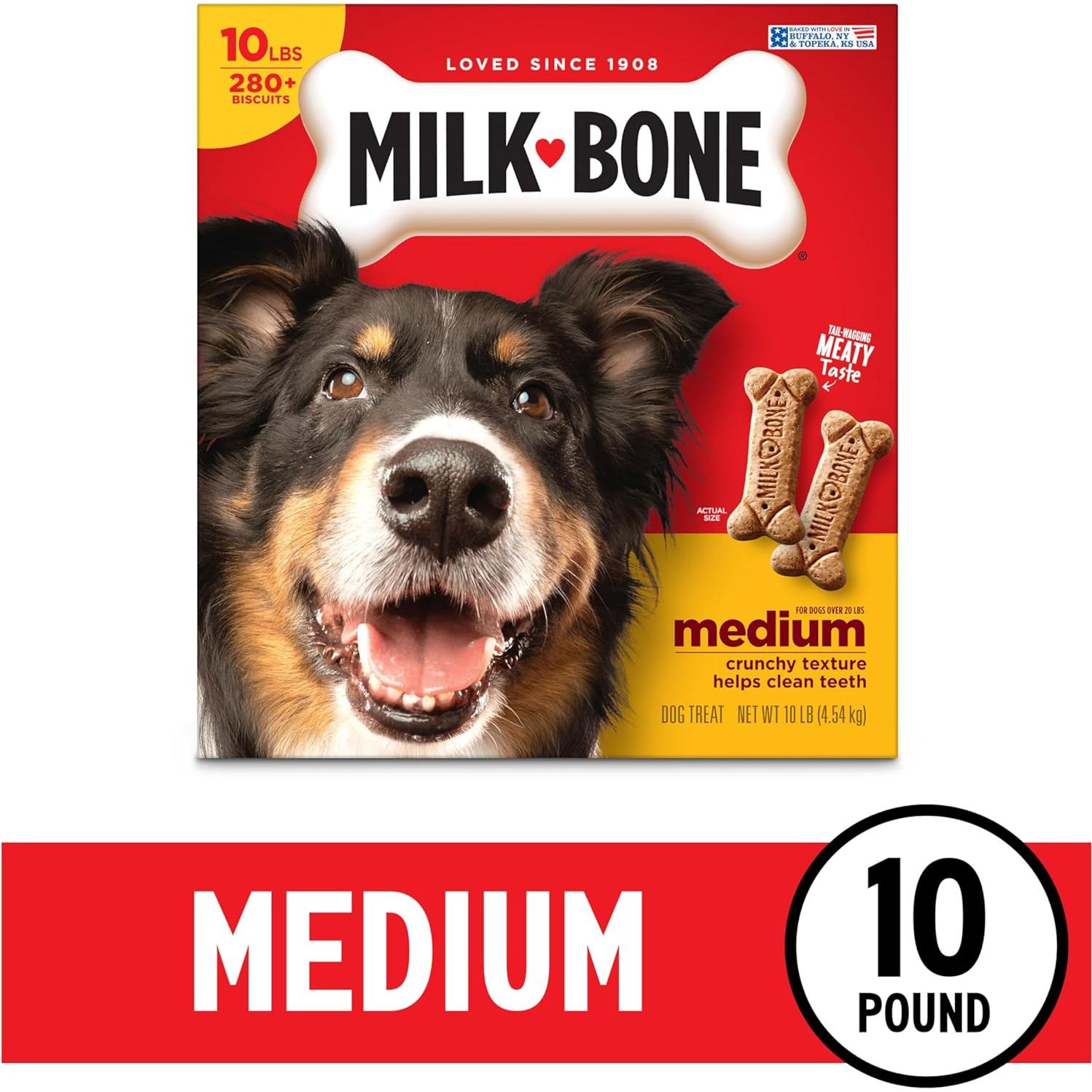 Galletas para perros Milk-Bone Original 4,54 kg medianos