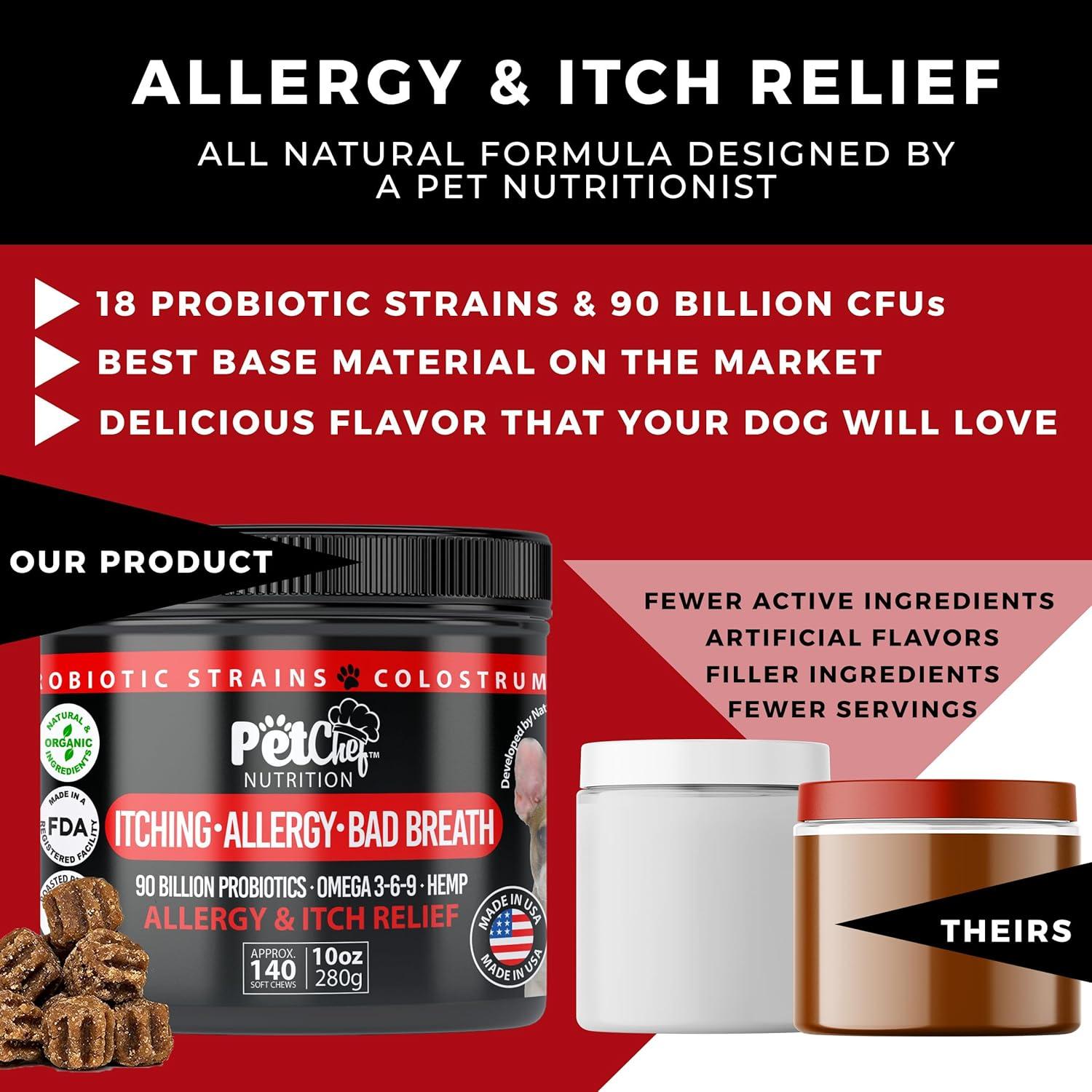 Golosinas Naturales Pet Chef para Alergias en Perros 0.28 kg