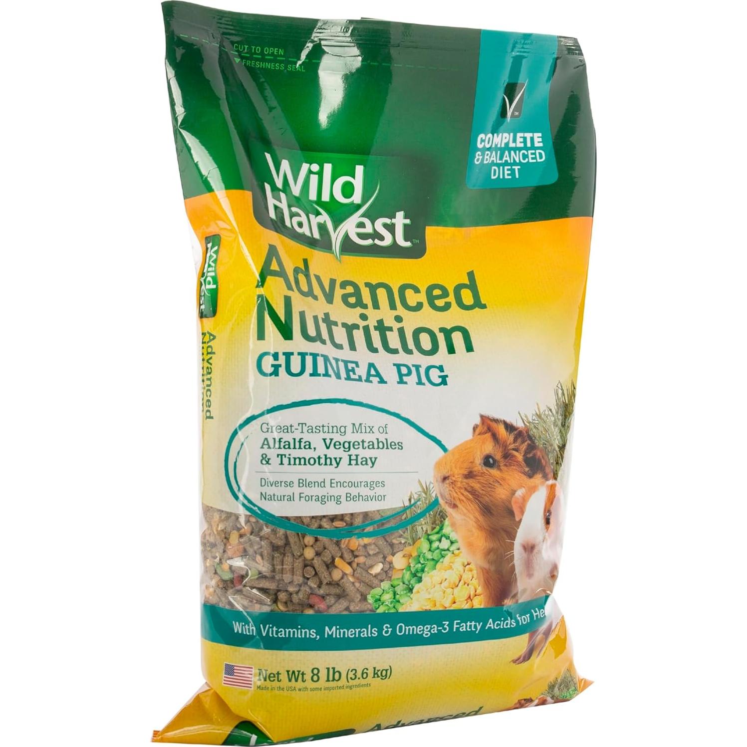 Wild Harvest Nutrición Avanzada para Cobayas 3,63 kg