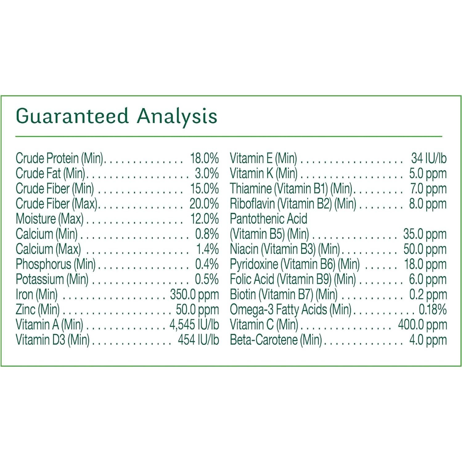 Wild Harvest Nutrición Avanzada para Cobayas 3,63 kg