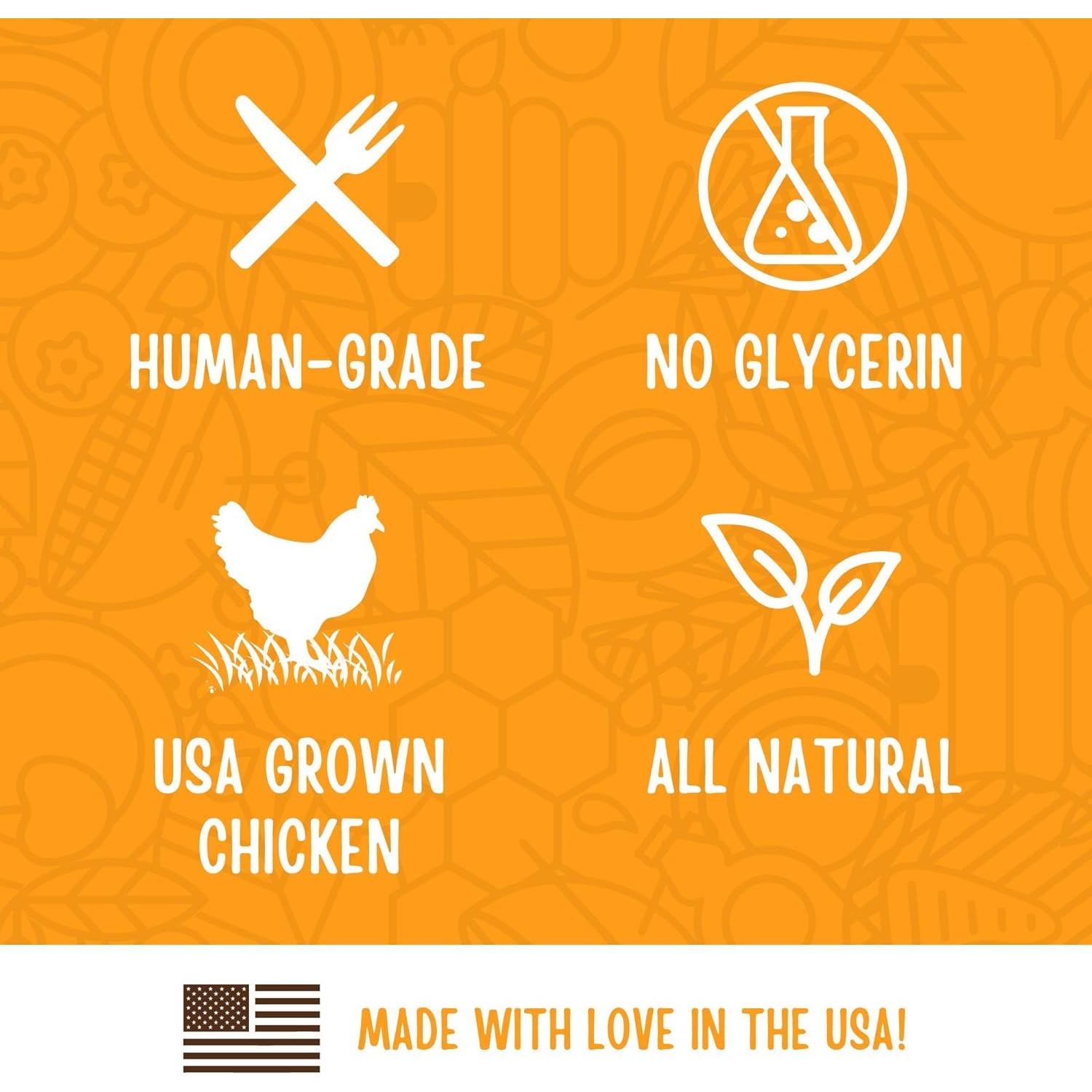 Golosinas para Perros Full Moon Pollo 340 g 100% Natural