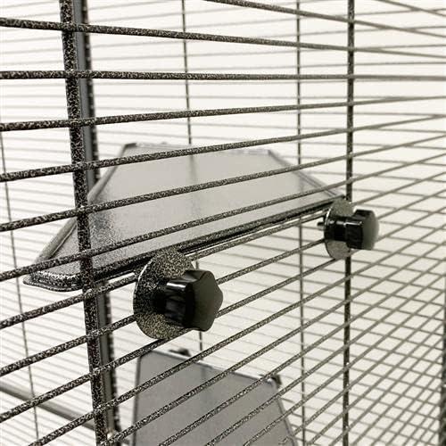 Estantes de Esquina Nutrición Exótica para Mascotas - Paquete de 2