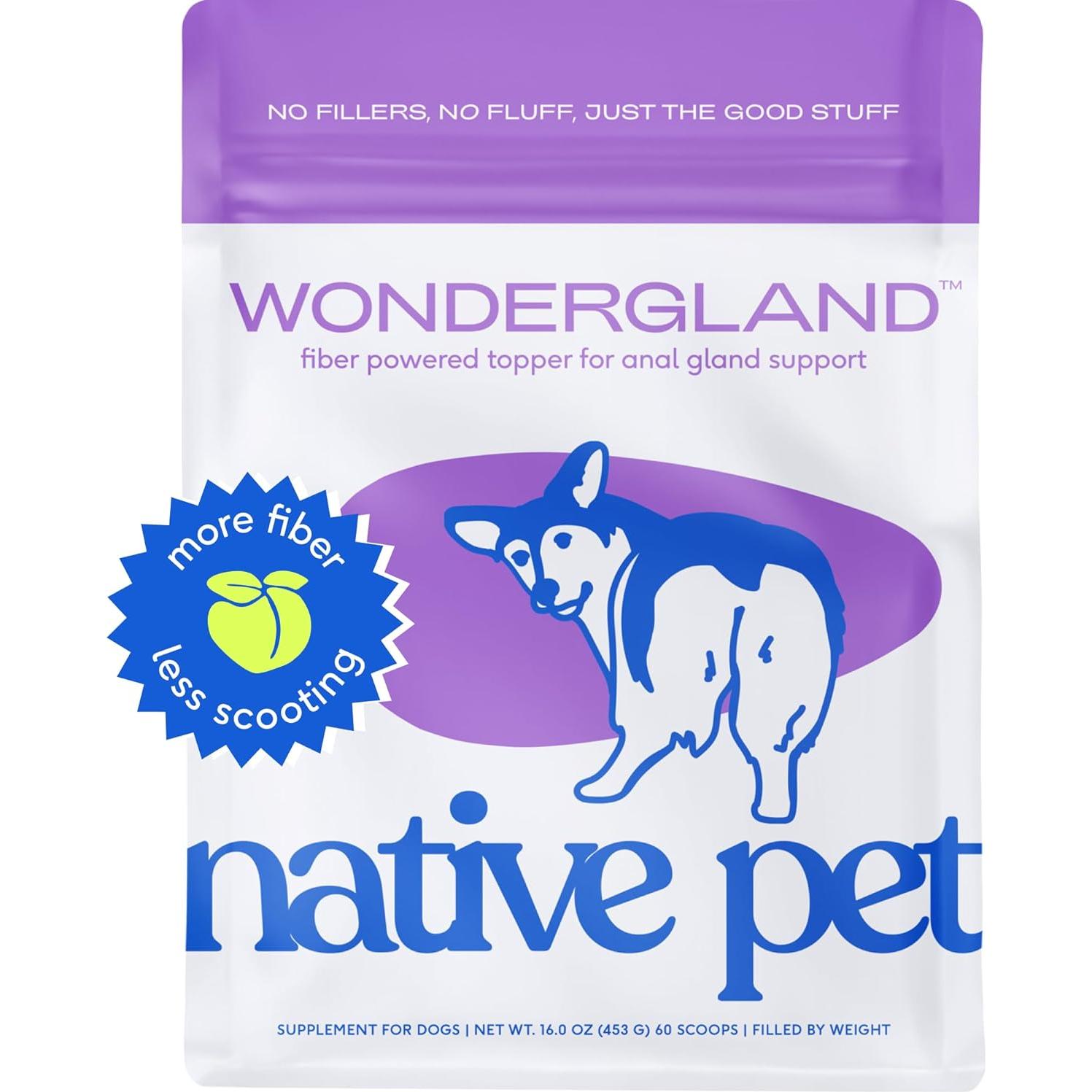 Suplemento Digestivo para Perros Native Pet WonderGland 60 porciones