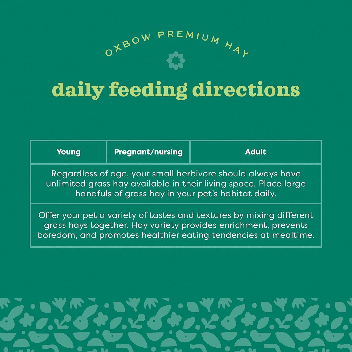 Heno Timothy Natural Oxbow 1,13 kg para Conejos y Cobayas