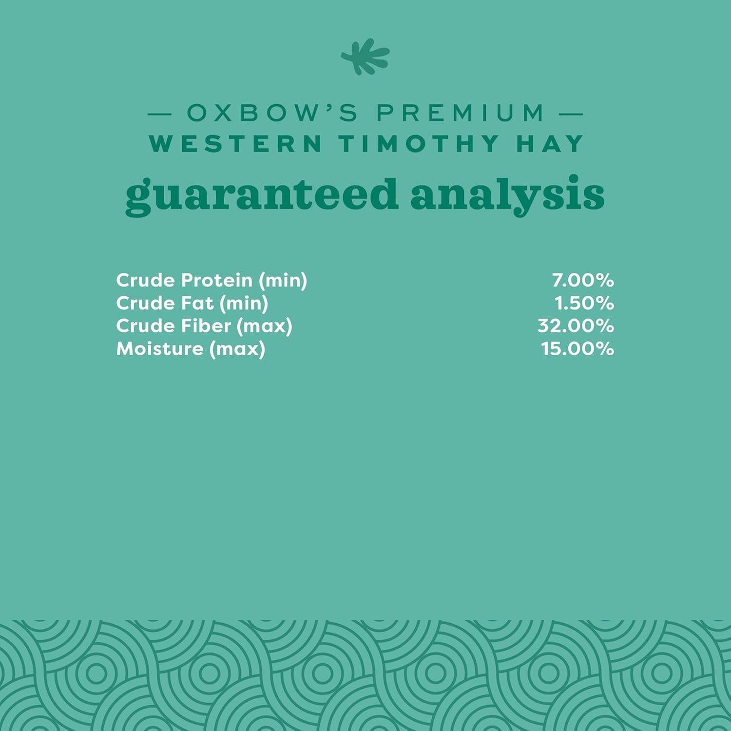 Heno Timothy Natural Oxbow 1,13 kg para Conejos y Cobayas