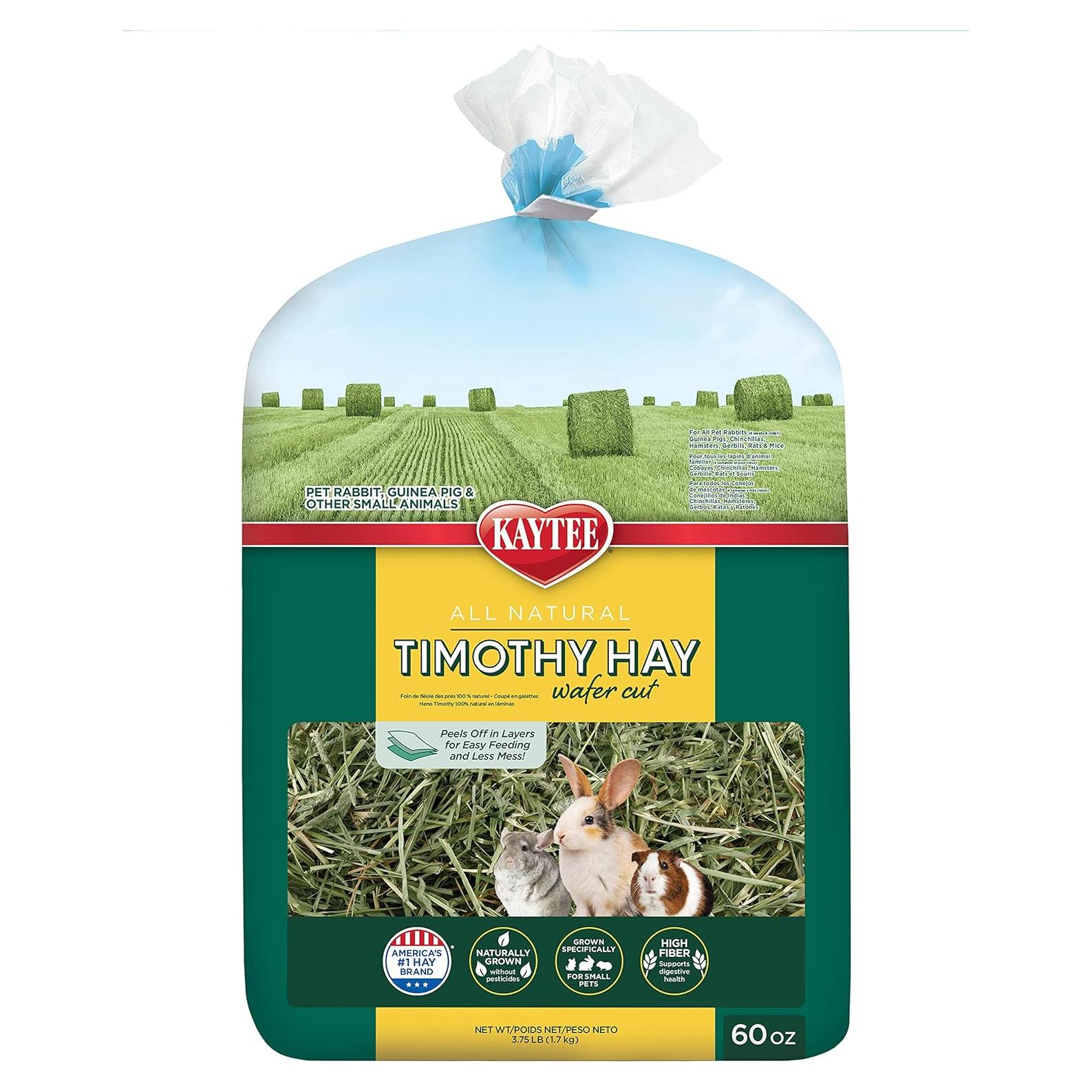 Heno de Timothy Kaytee 100% Natural 1.70 kg para Mascotas