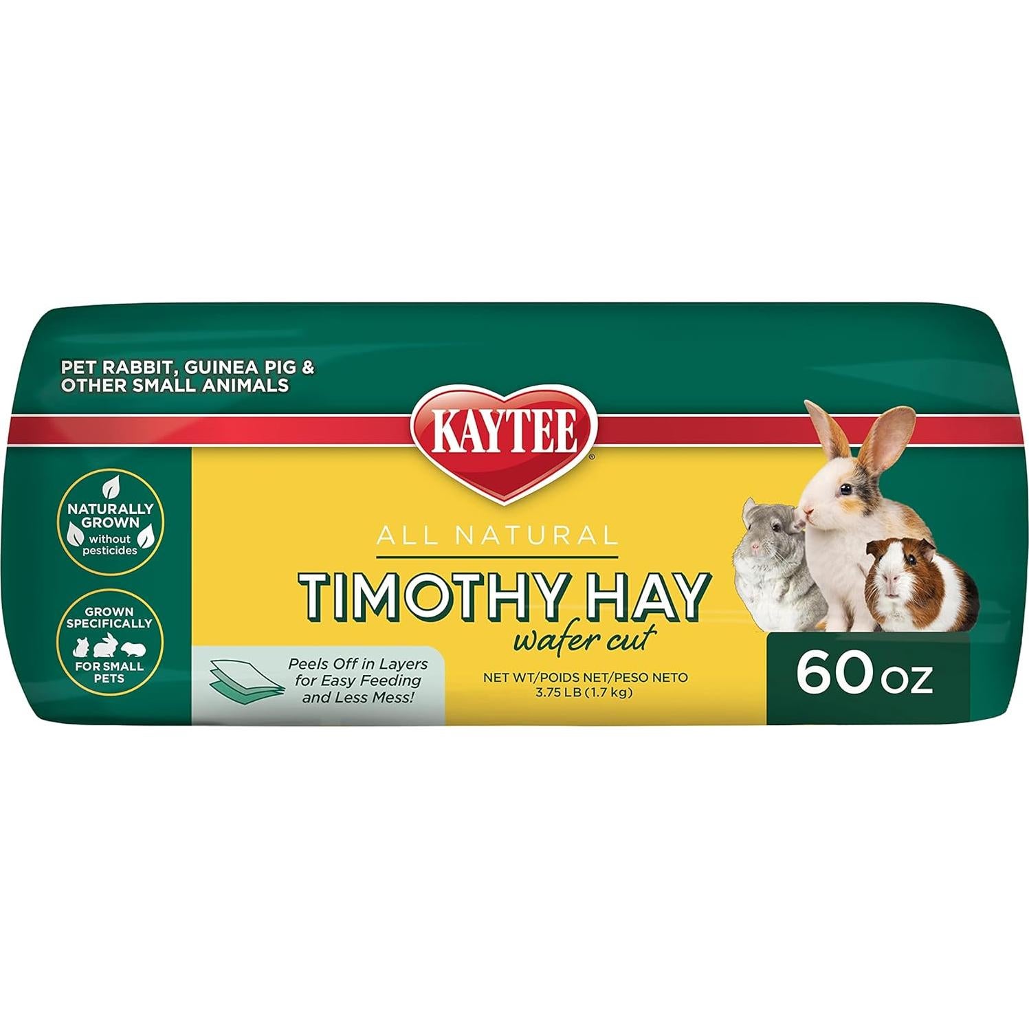 Heno de Timothy Kaytee 100% Natural 1.70 kg para Mascotas