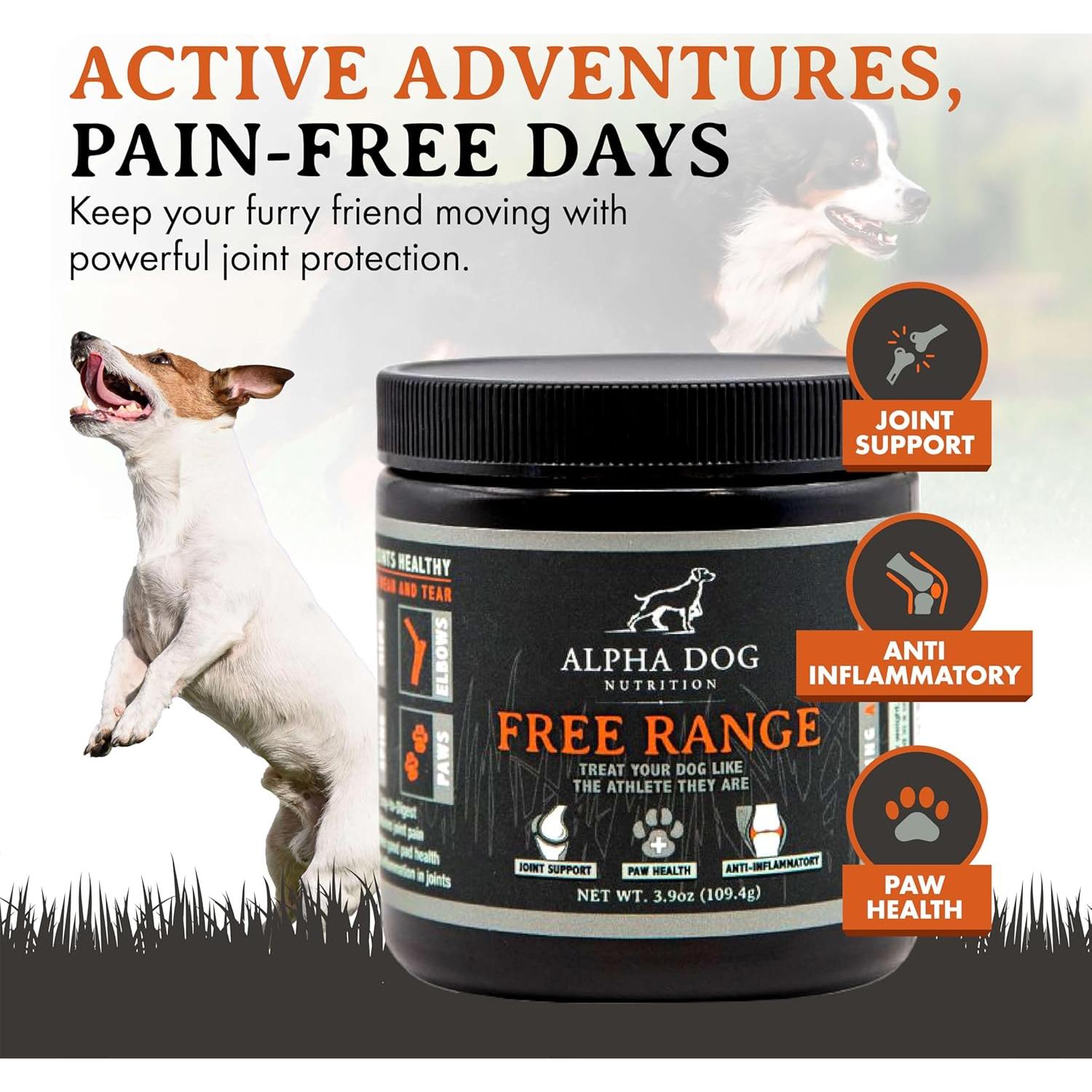 Suplemento Articular en Polvo Alpha Dog Nutrition 0.15kg