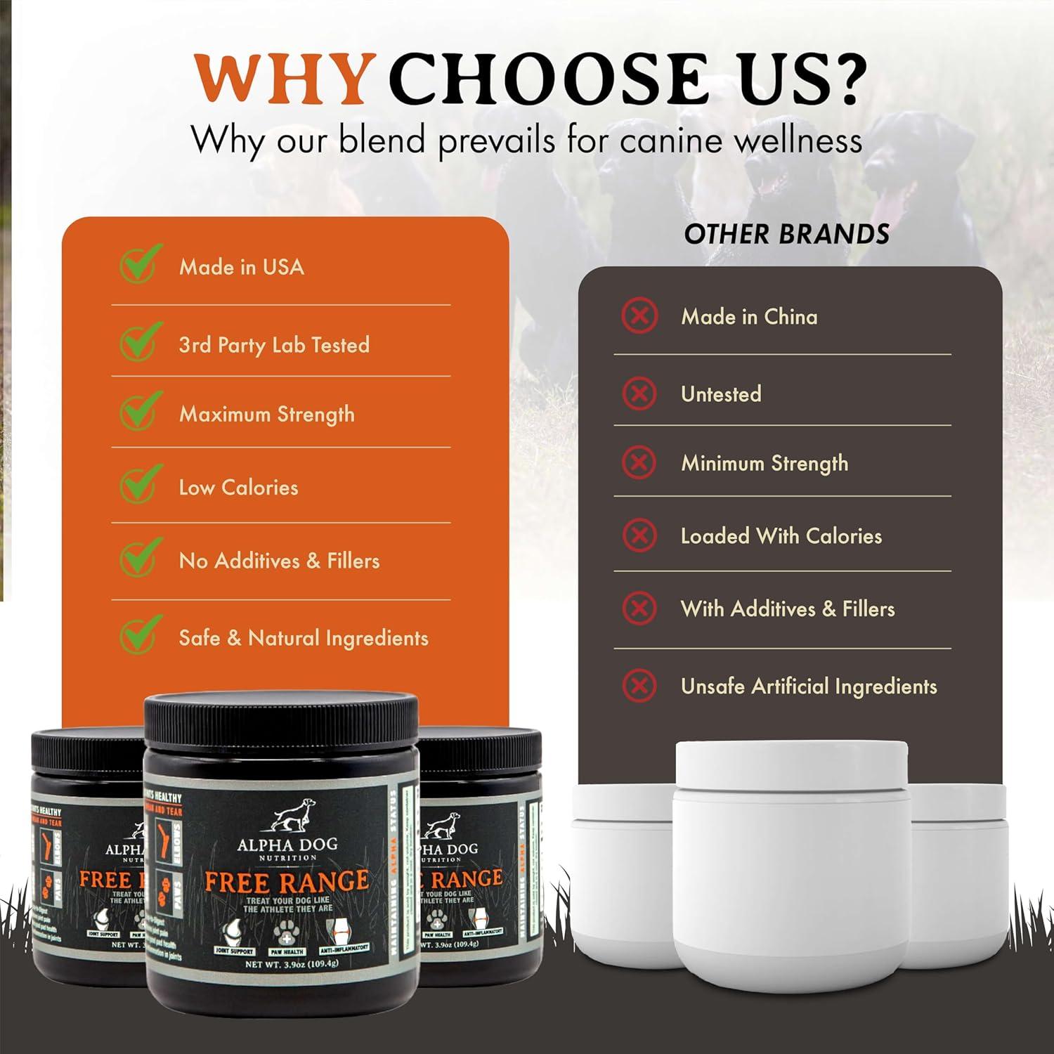 Suplemento Articular en Polvo Alpha Dog Nutrition 0.15kg