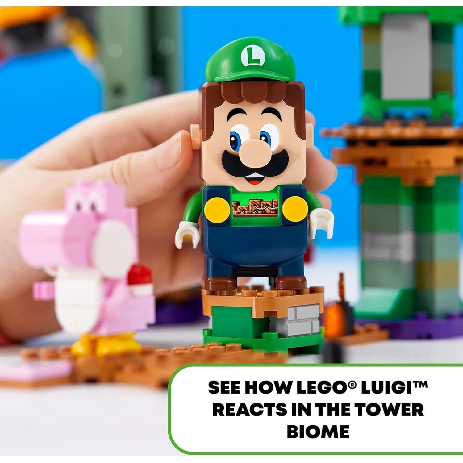 LEGO Super Mario Curso Inicial de Luigi Juguete 280 Piezas