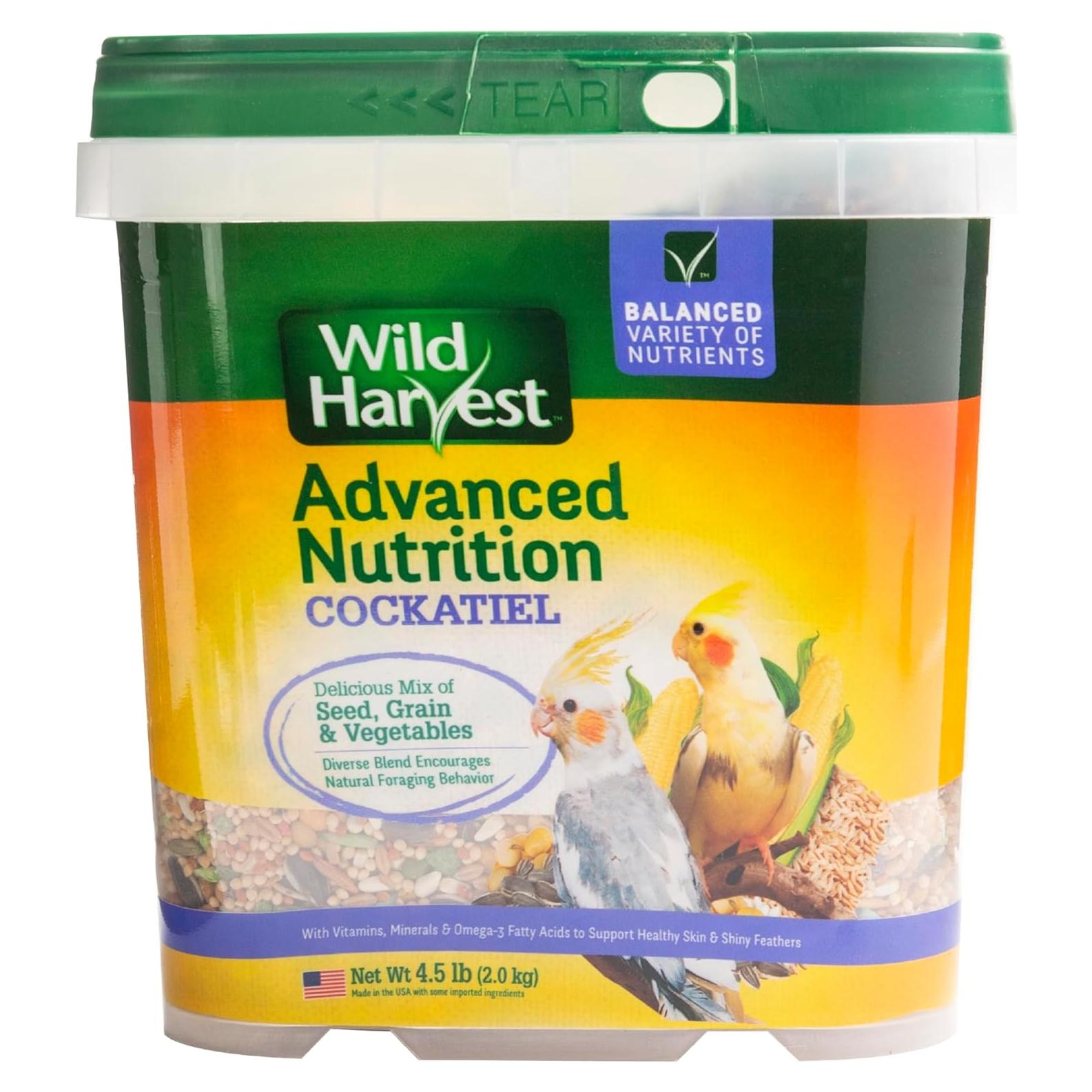 Alimento para Cacatúas Wild Harvest 2,04 kg Nutrición Avanzada