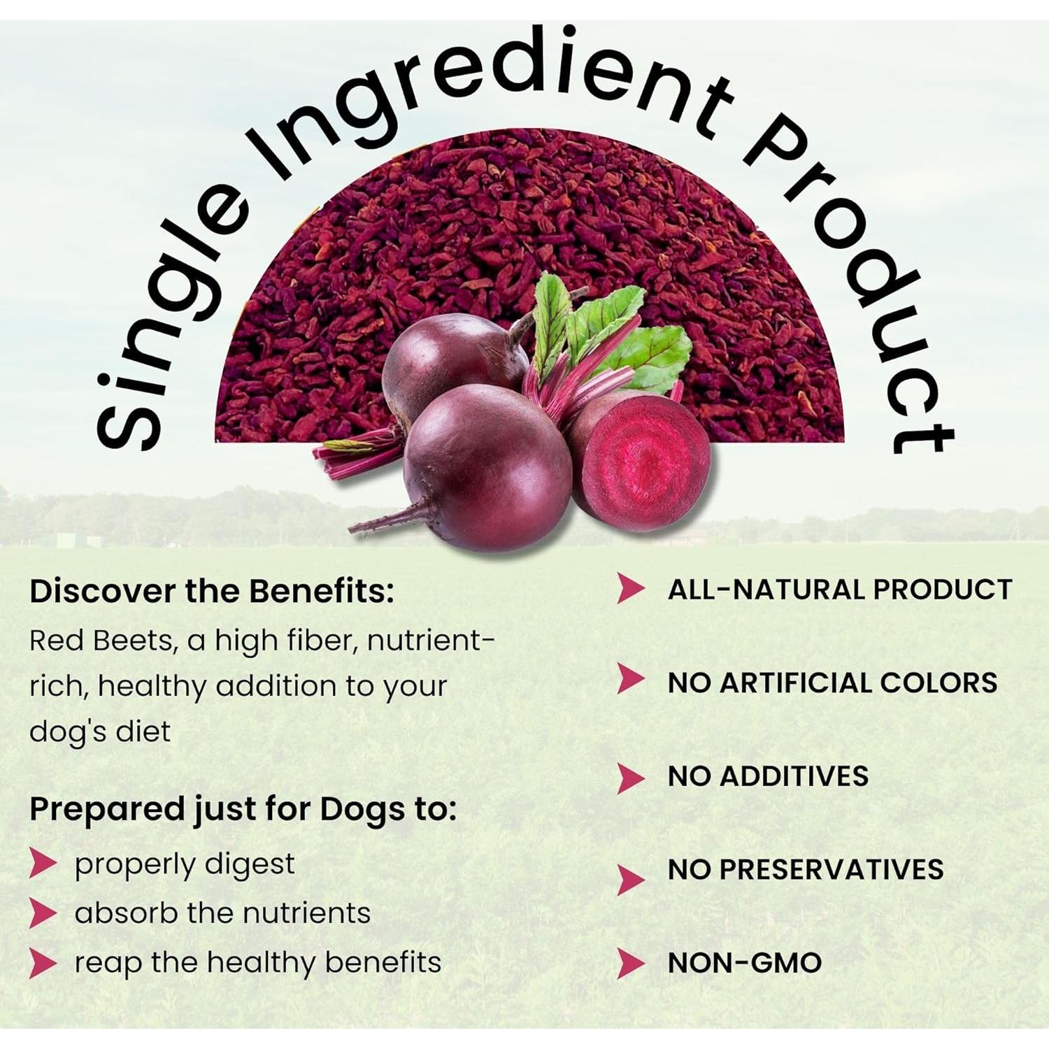 Olewo Remolachas Rojas para Perros 0,45 kg - Suavizante Piel