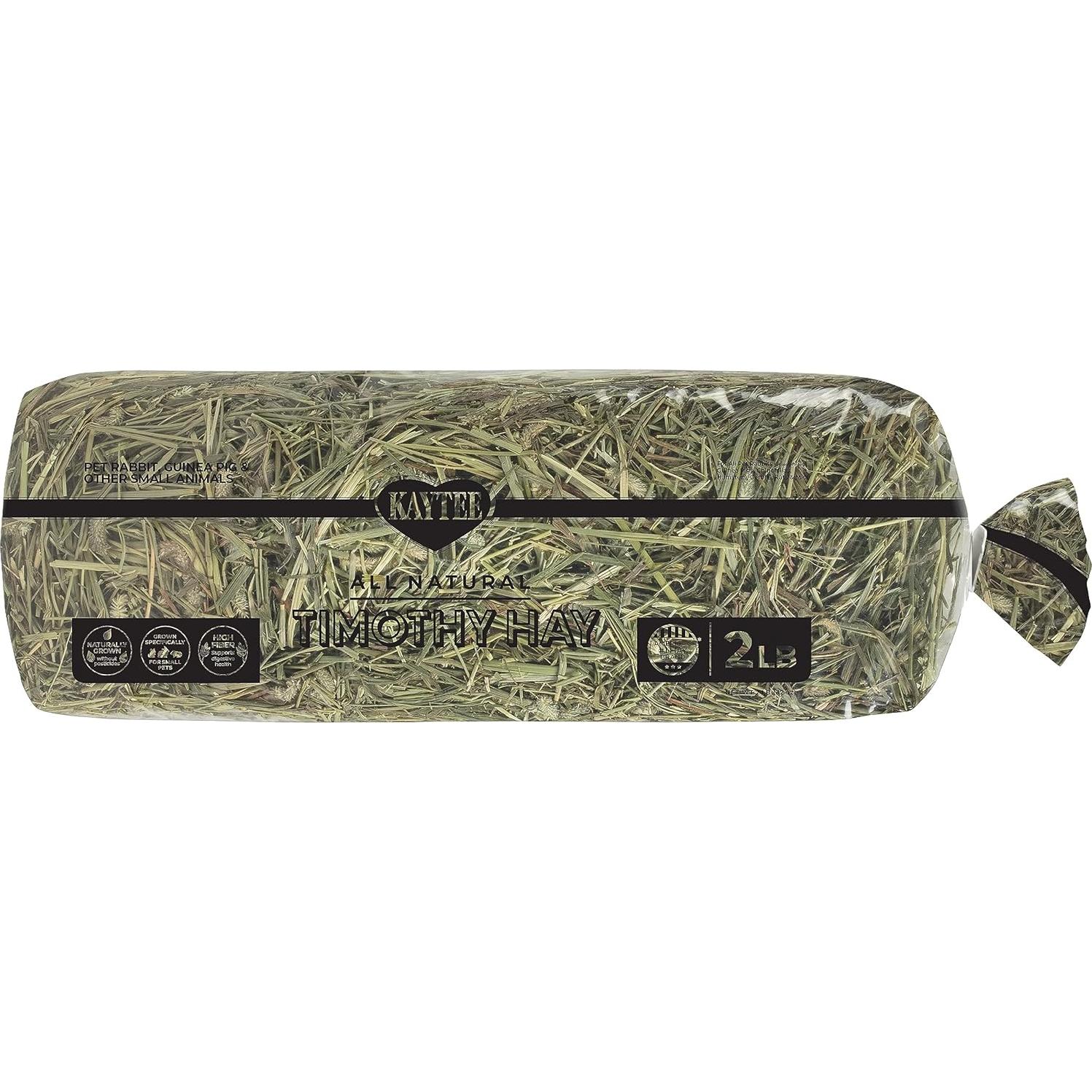 Heno Timothy 100% Natural Kaytee 0,91 kg para Mascotas