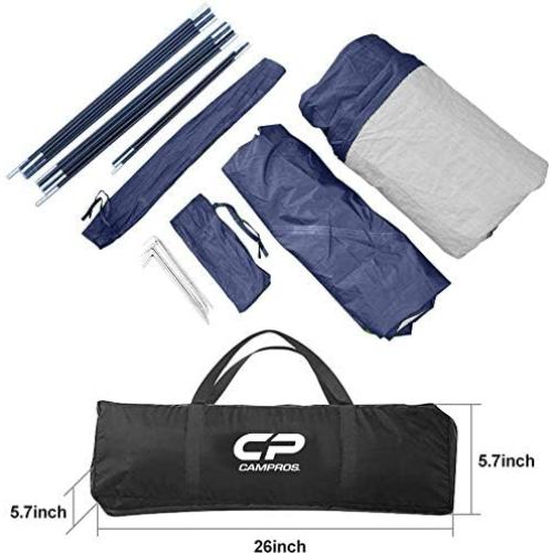 Tienda de Camping CAMPROS CP para 3 Personas Domo Impermeable